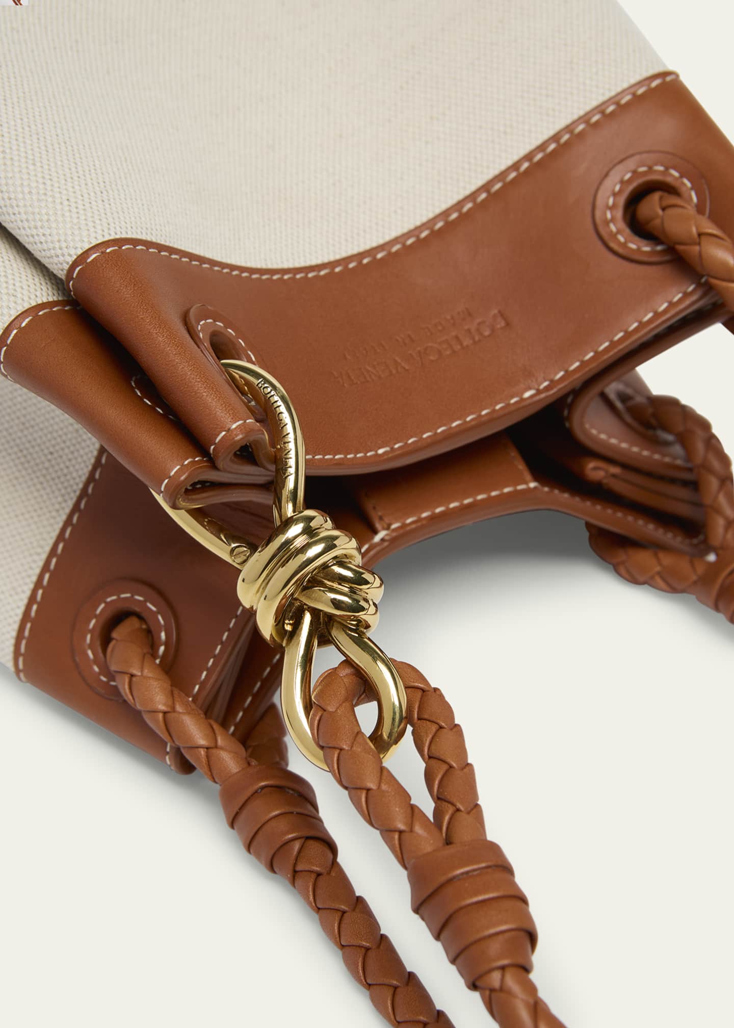 Bottega Veneta Parachute Small Canvas Shoulder Bag Image 6 of 6