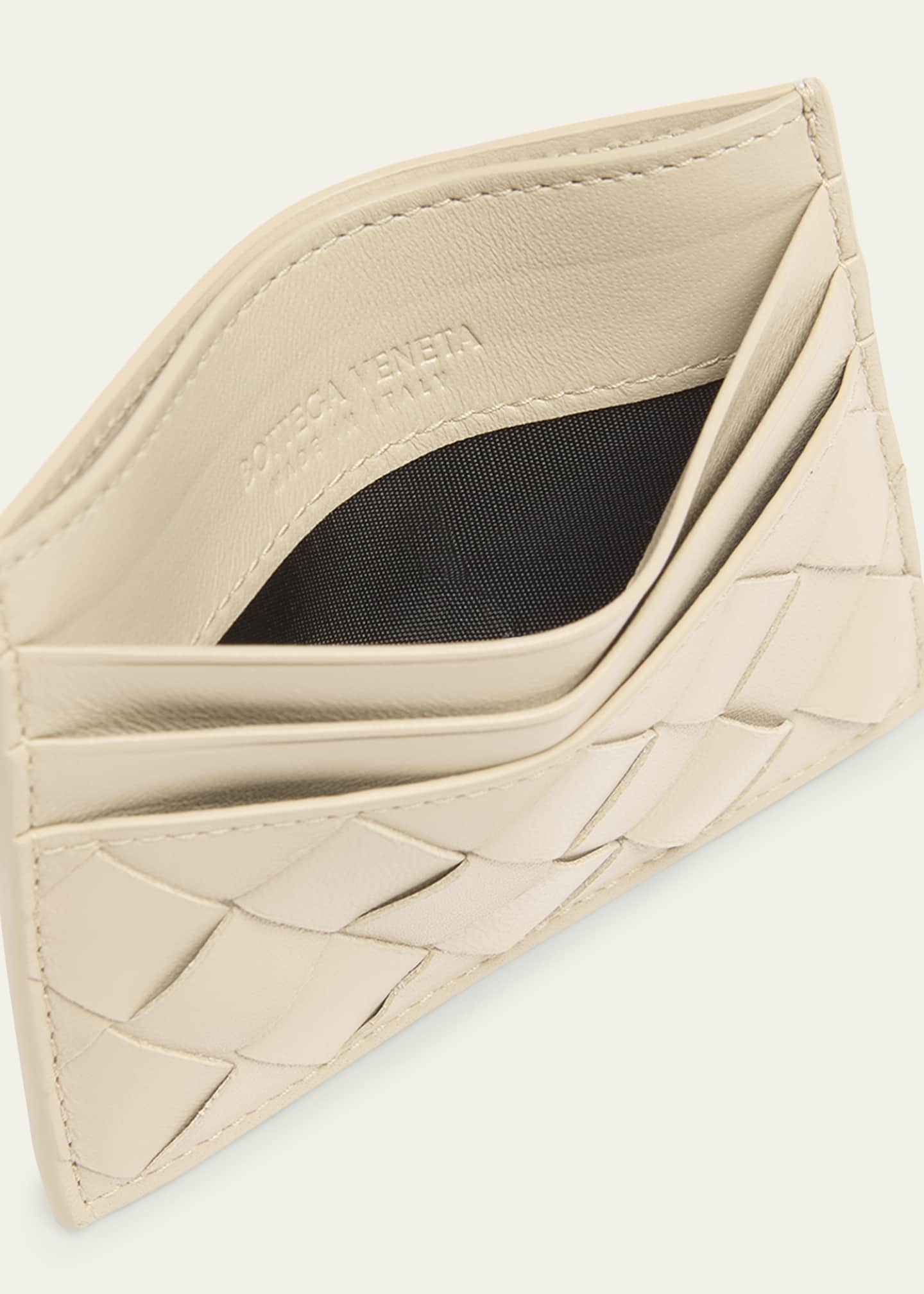 Bottega Veneta Intrecciato Leather Card Holder Image 4 of 4