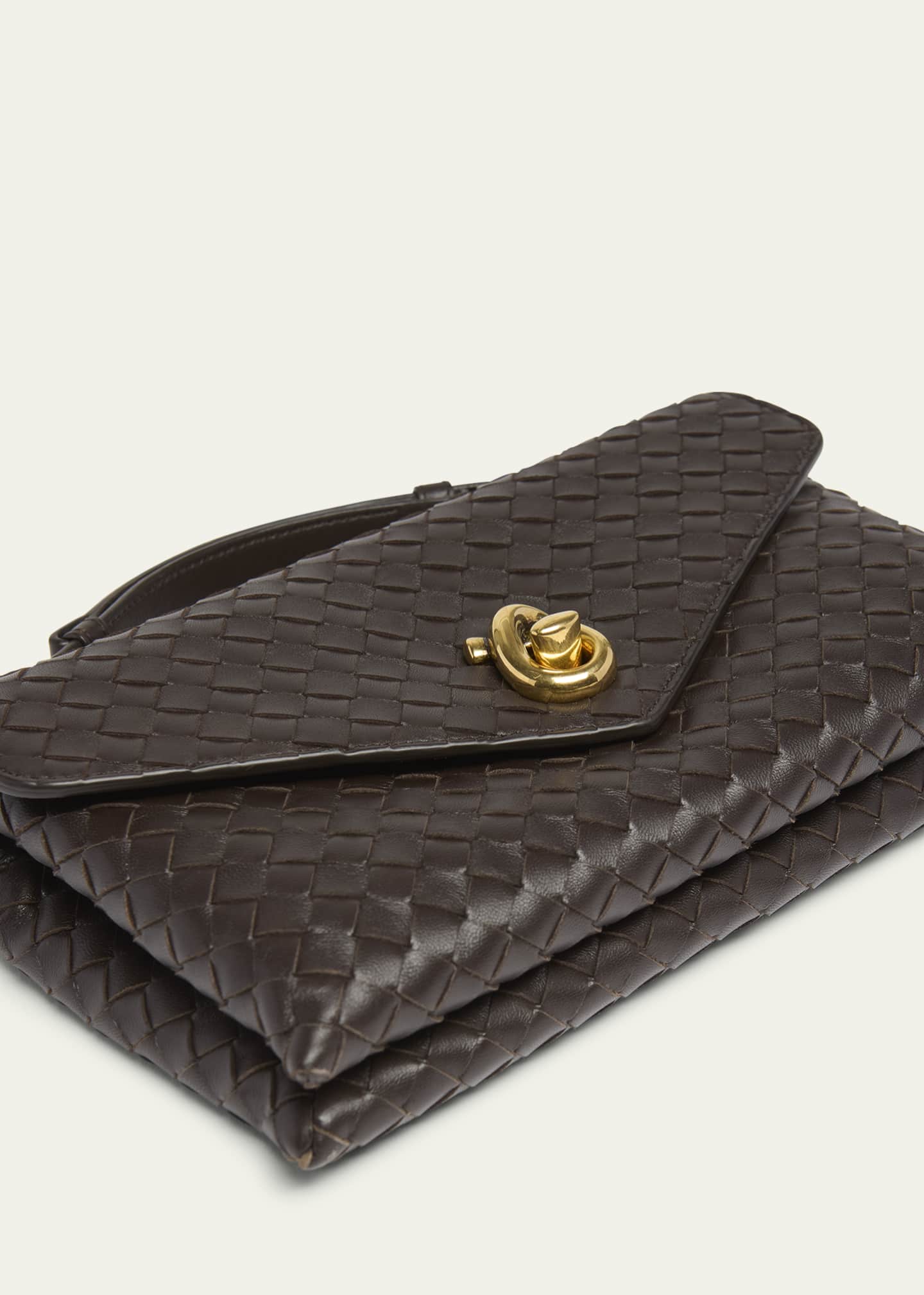 Bottega Veneta Knot Lock Leather Top-Handle Bag Image 6 of 6