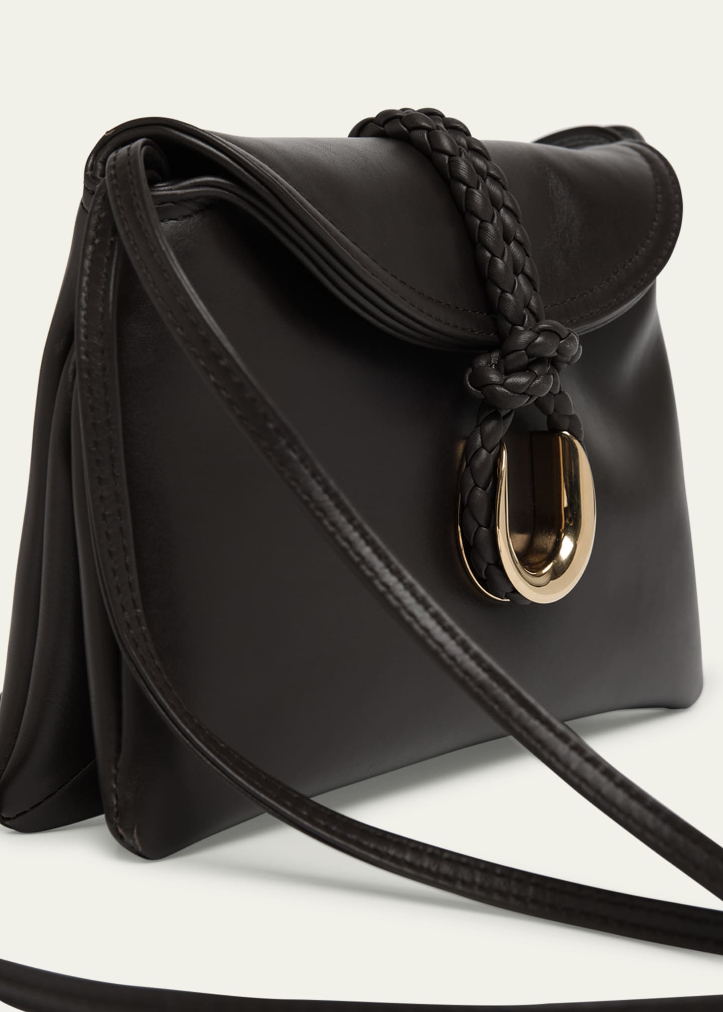 Bottega Veneta Liberta Baby Smooth Calfskin Clutch Bag Image 6 of 6