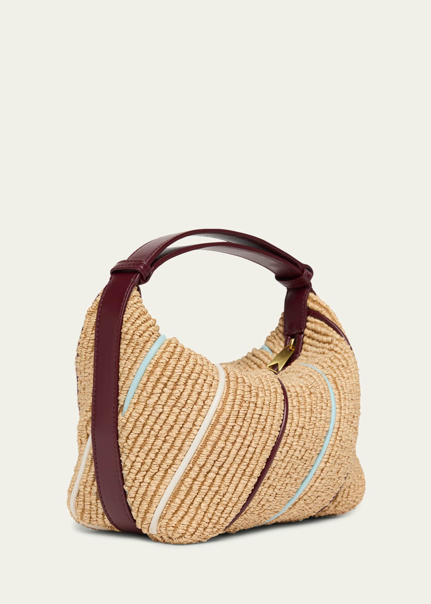 Bottega Veneta Wallace Mini Striped Shoulder Bag Image 3 of 6
