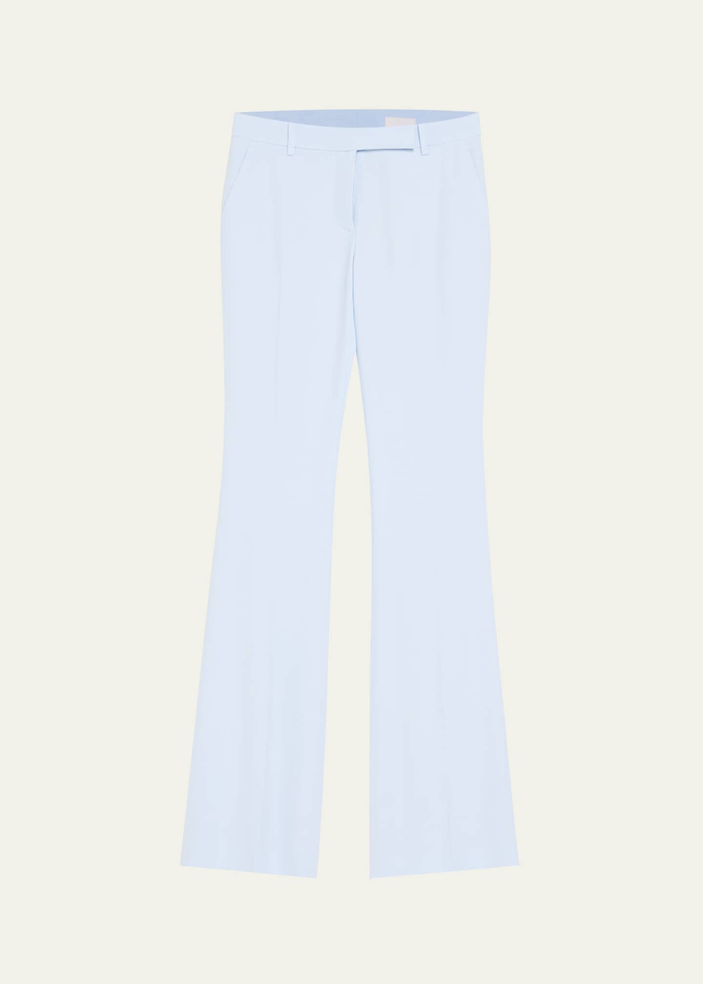 McQueen Bootcut Leaf Crepe Pants Image 1 of 5