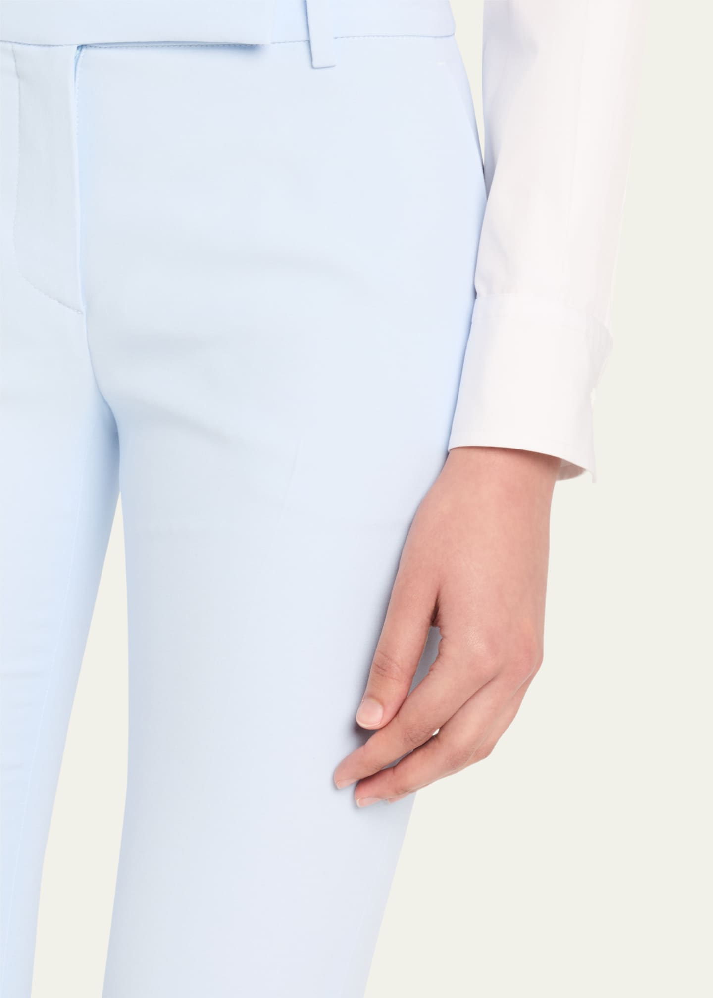 McQueen Bootcut Leaf Crepe Pants Image 5 of 5