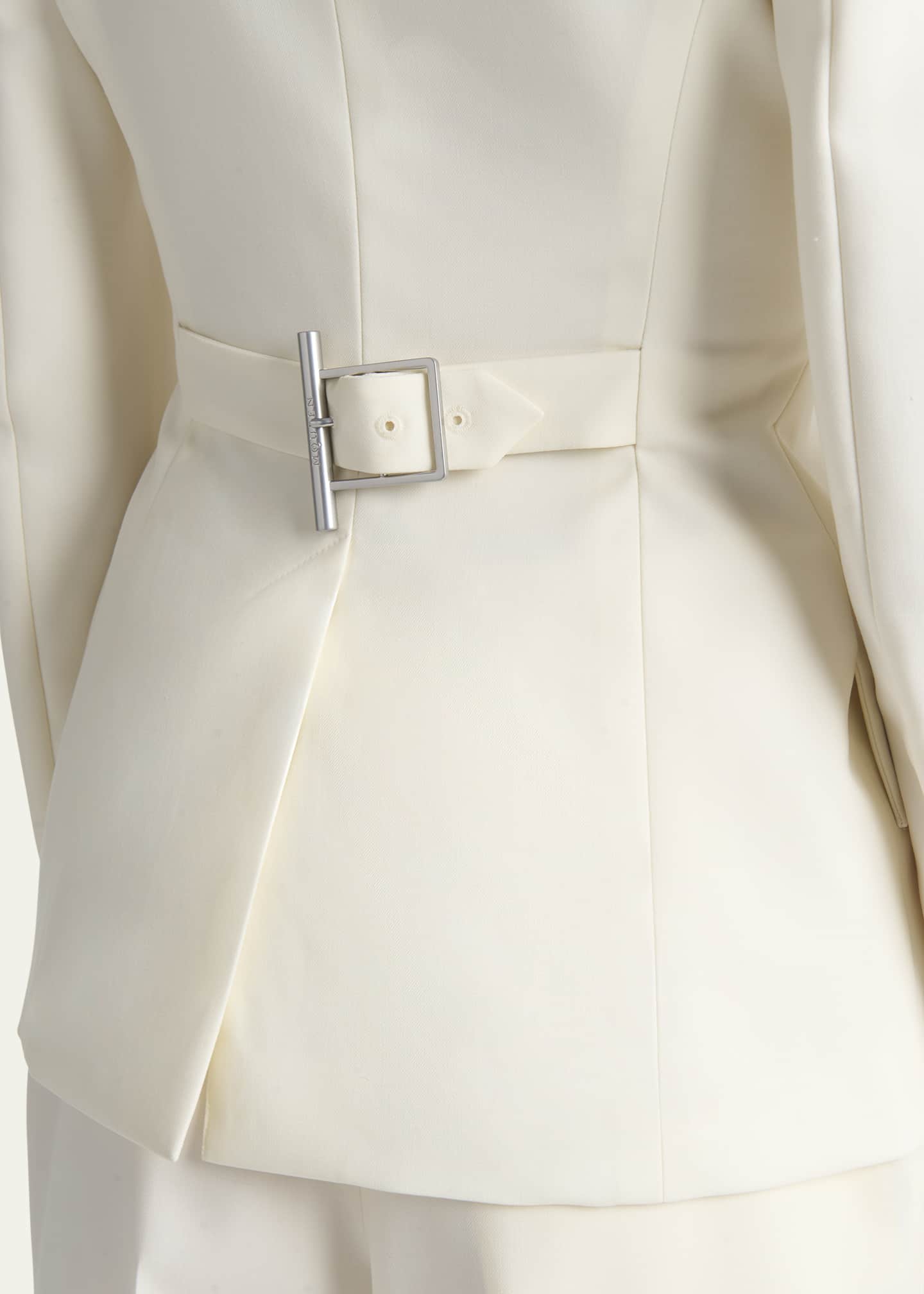 McQueen Belted Back Single-Breasted Blazer Image 5 of 5