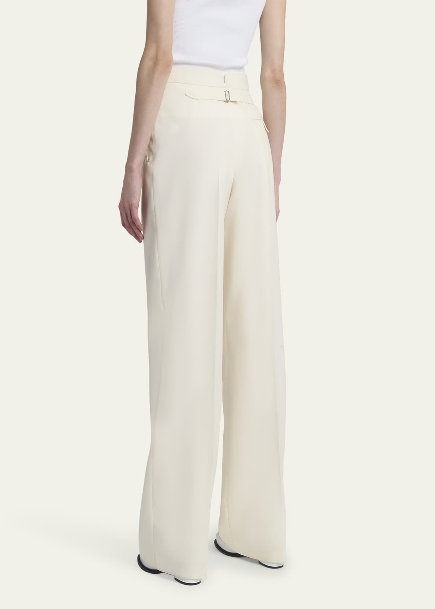 McQueen Loose Straight-Leg Trousers Image 3 of 5