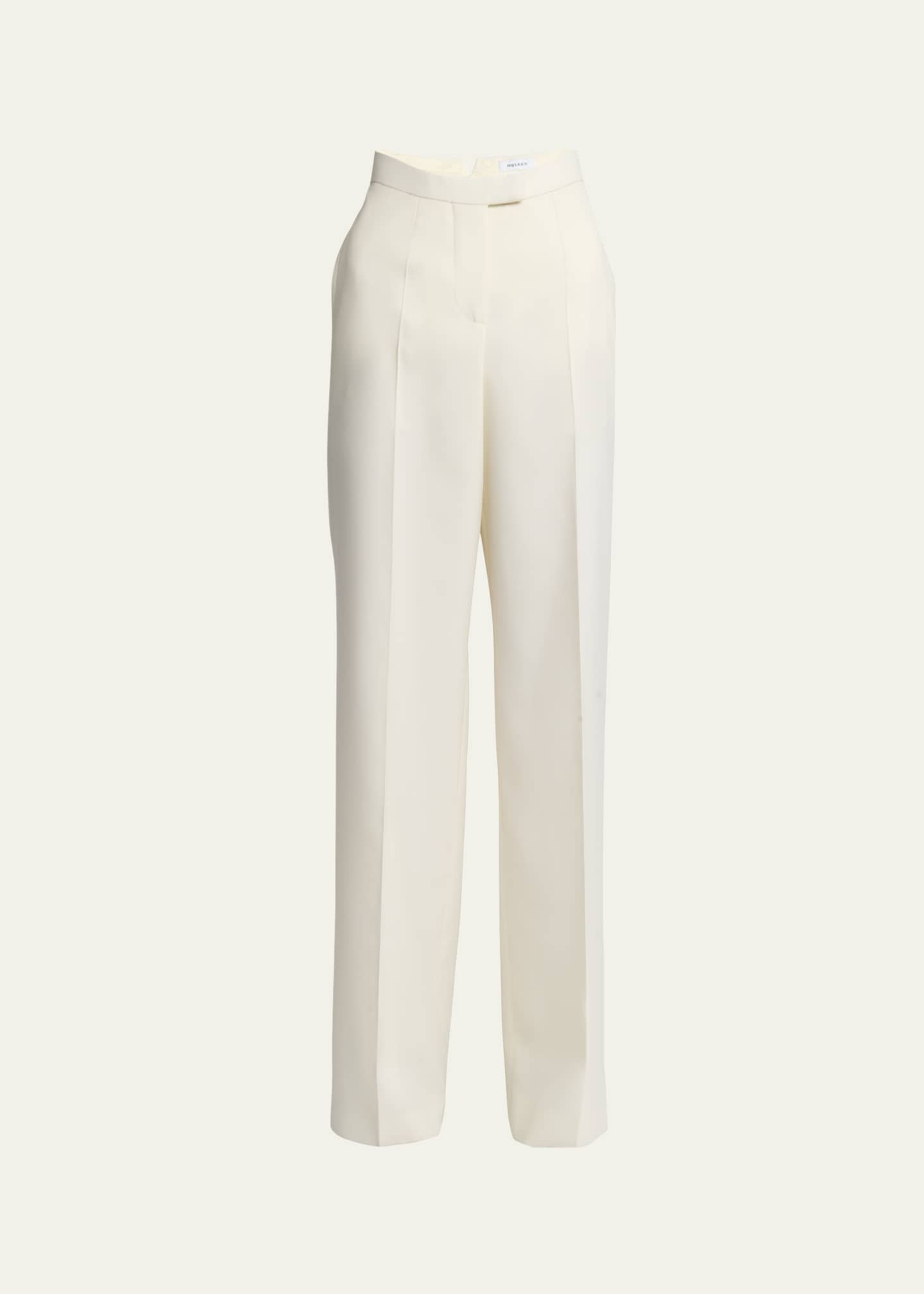 McQueen Loose Straight-Leg Trousers Image 1 of 5