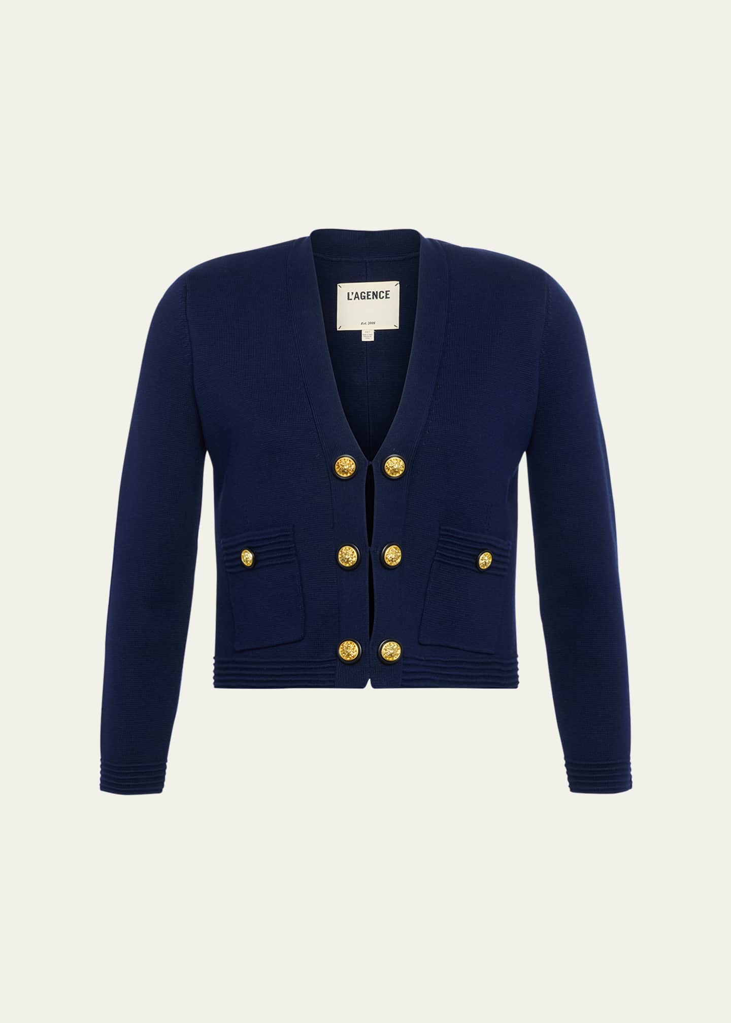 Catie Knit V-Neck Blazer