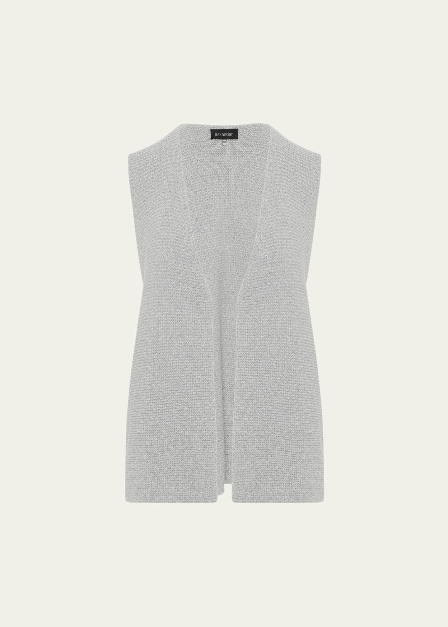 Eskandar Open Waistcoat (Mid Length) Image 1 of 5