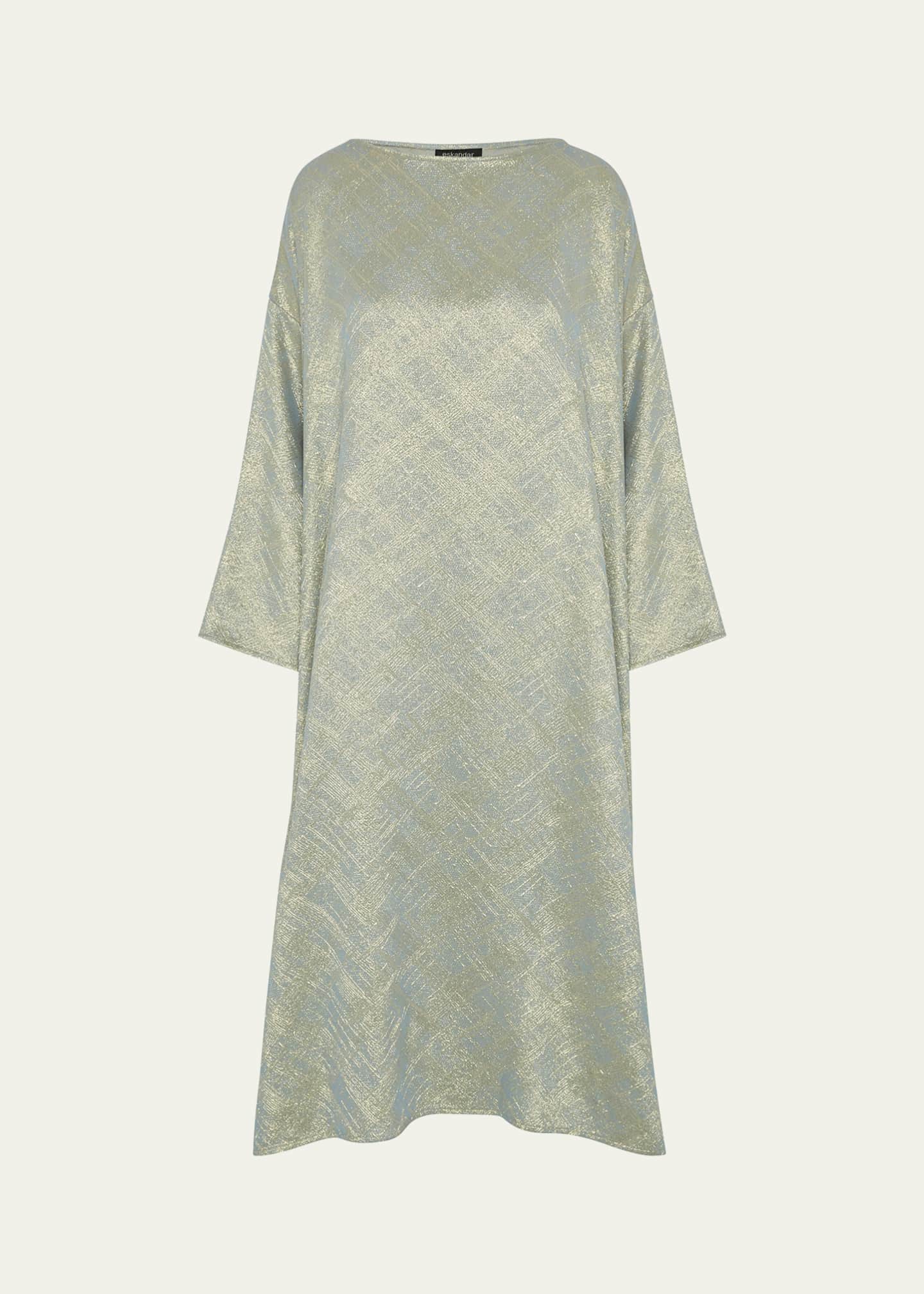 Eskandar Wide A-line Scoop Neck Dress Image 1 of 5