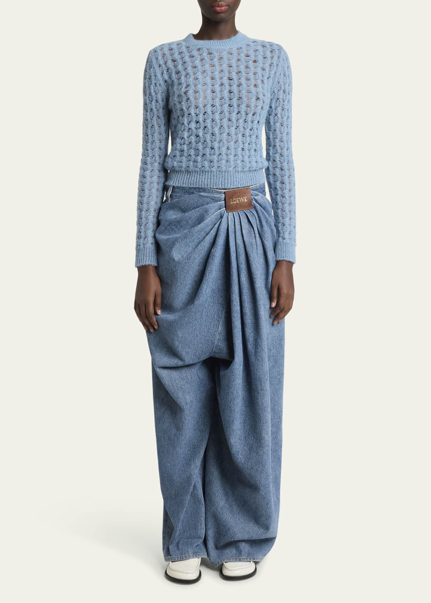Loewe Cable Mohair Sweater Image 2 of 5