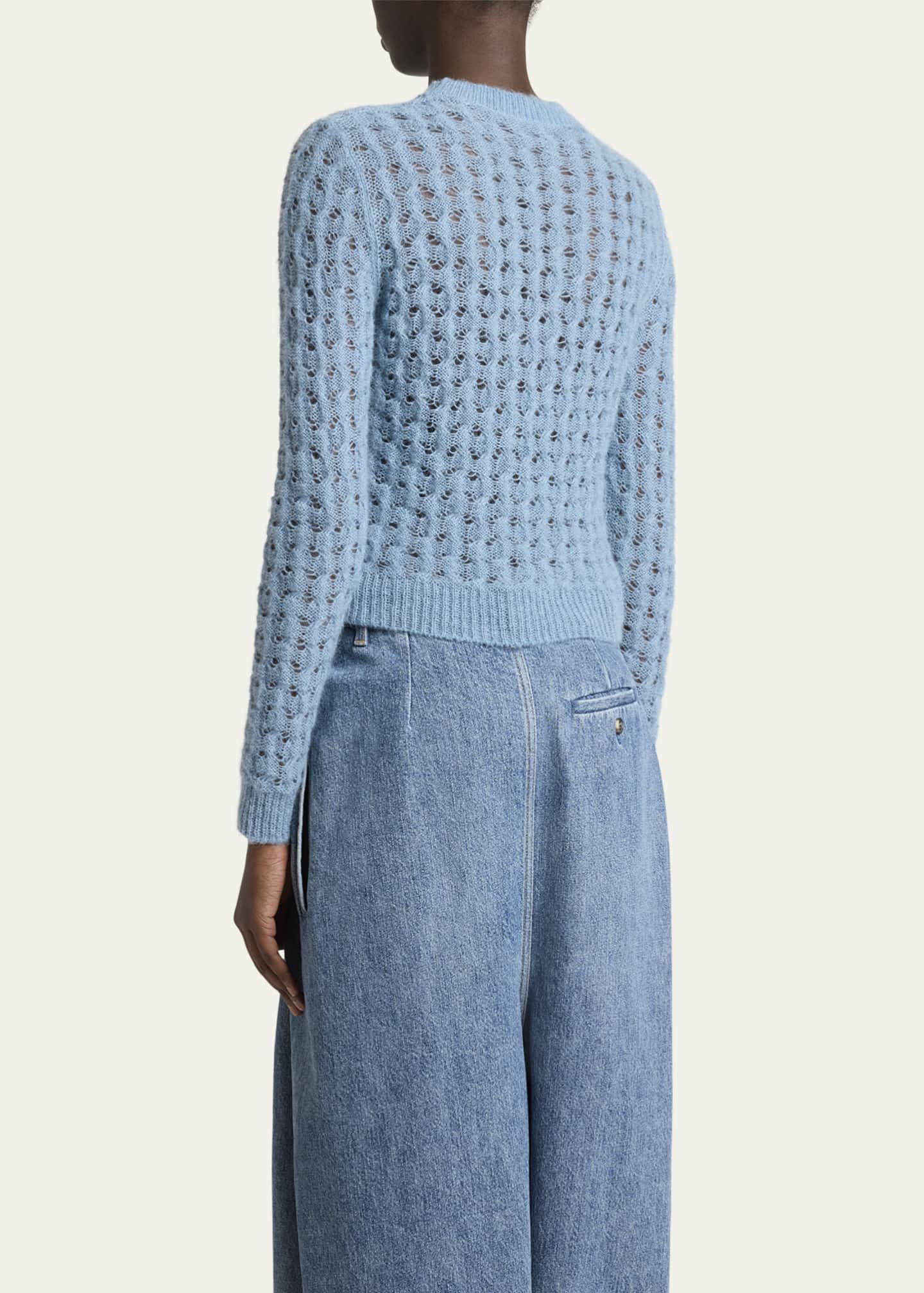 Loewe Cable Mohair Sweater Image 3 of 5