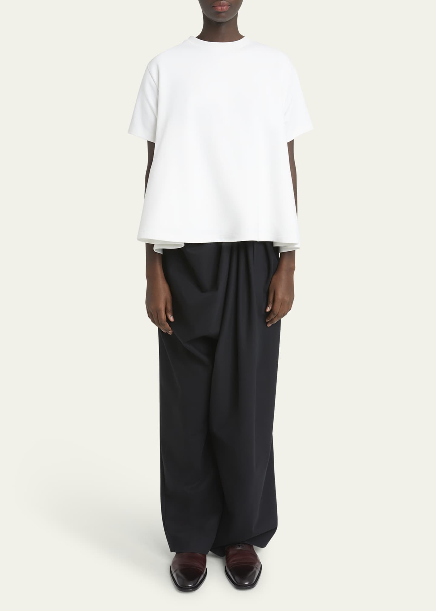 Loewe Trapeze Cotton T-Shirt Image 2 of 5