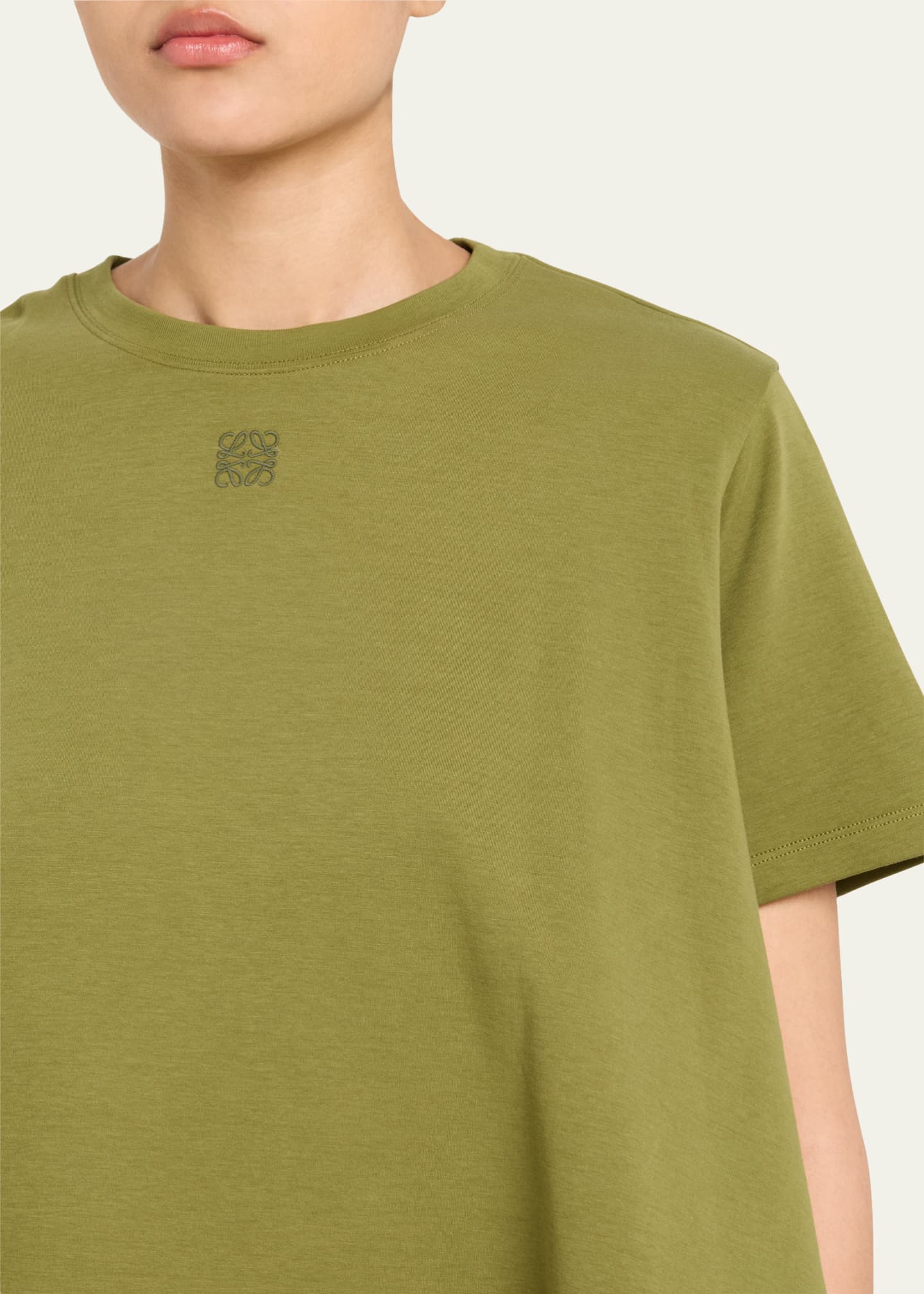 Loewe Trapeze Cotton T-Shirt - Bergdorf Goodman