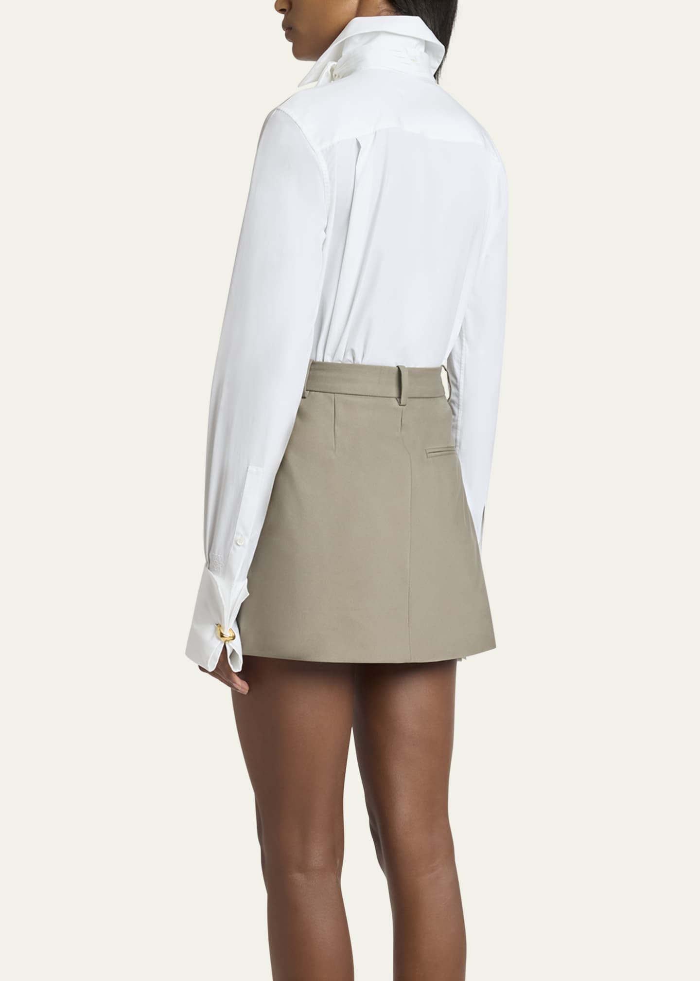 Loewe Neck-Tie Poplin Blouse Image 3 of 5