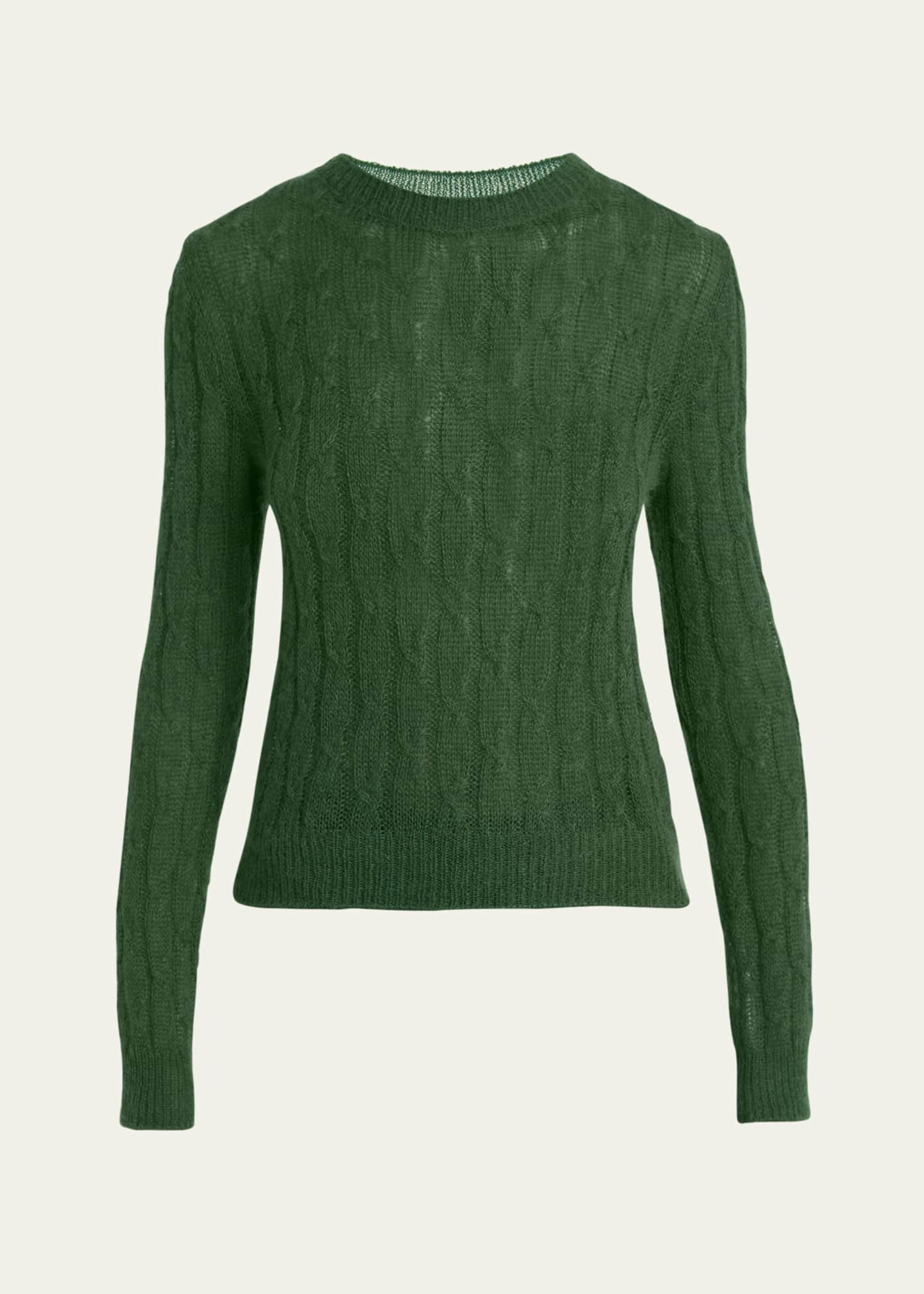 Loewe Mohair Cable Sweater Image 1 of 5
