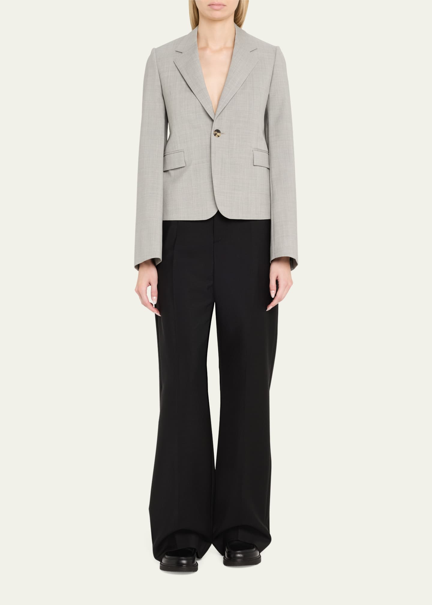 Loewe Classic Single-Breasted Blazer Image 2 of 5