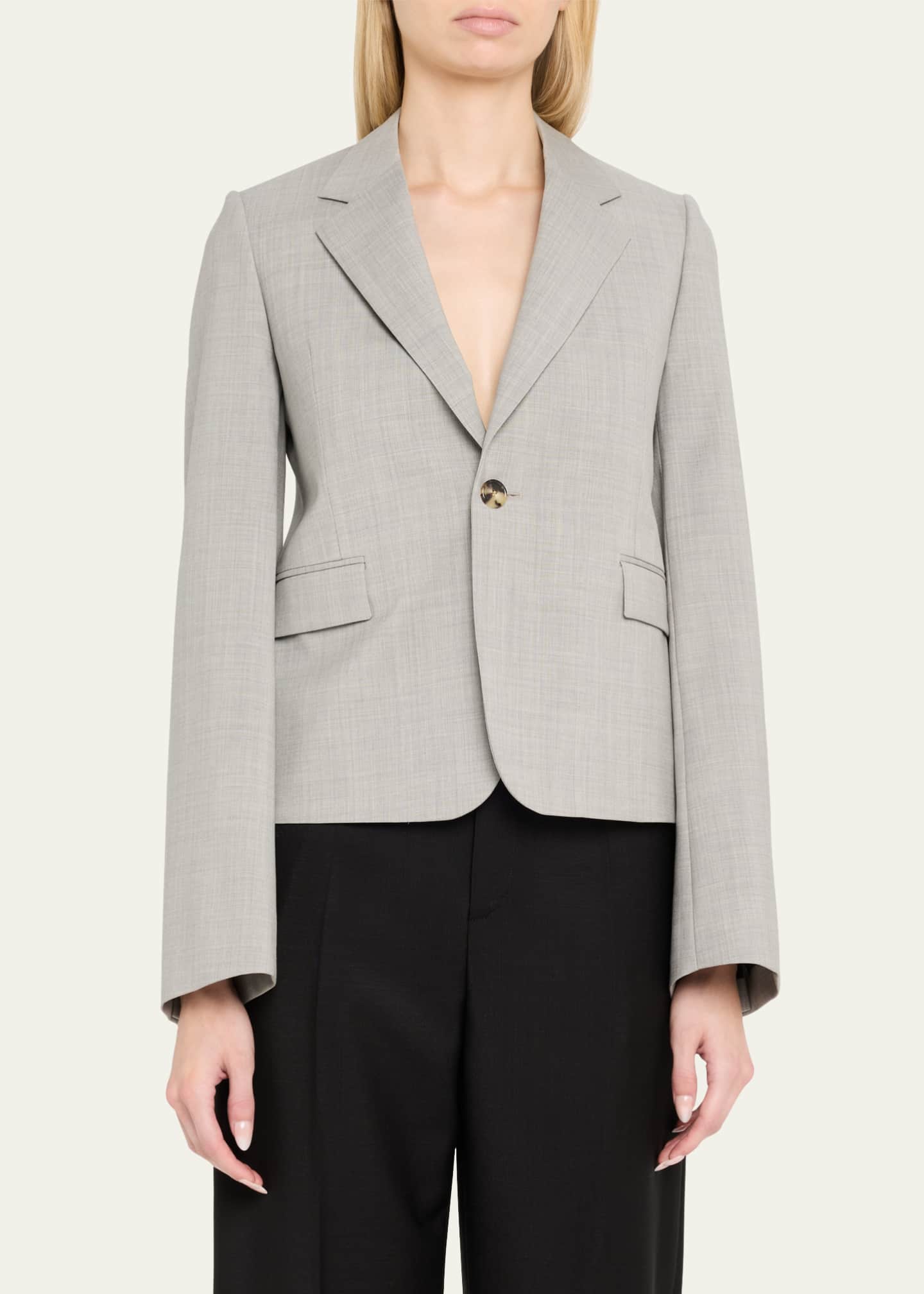 Loewe Classic Single-Breasted Blazer Image 4 of 5