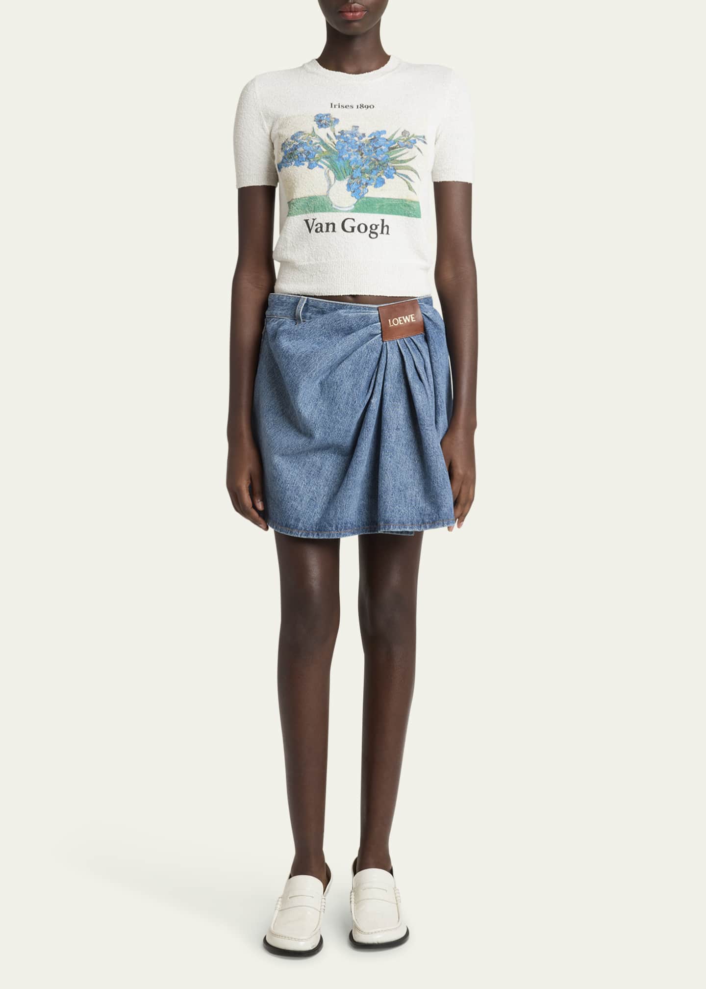Loewe Van Gogh Short Sleeve Sweater Image 2 of 5