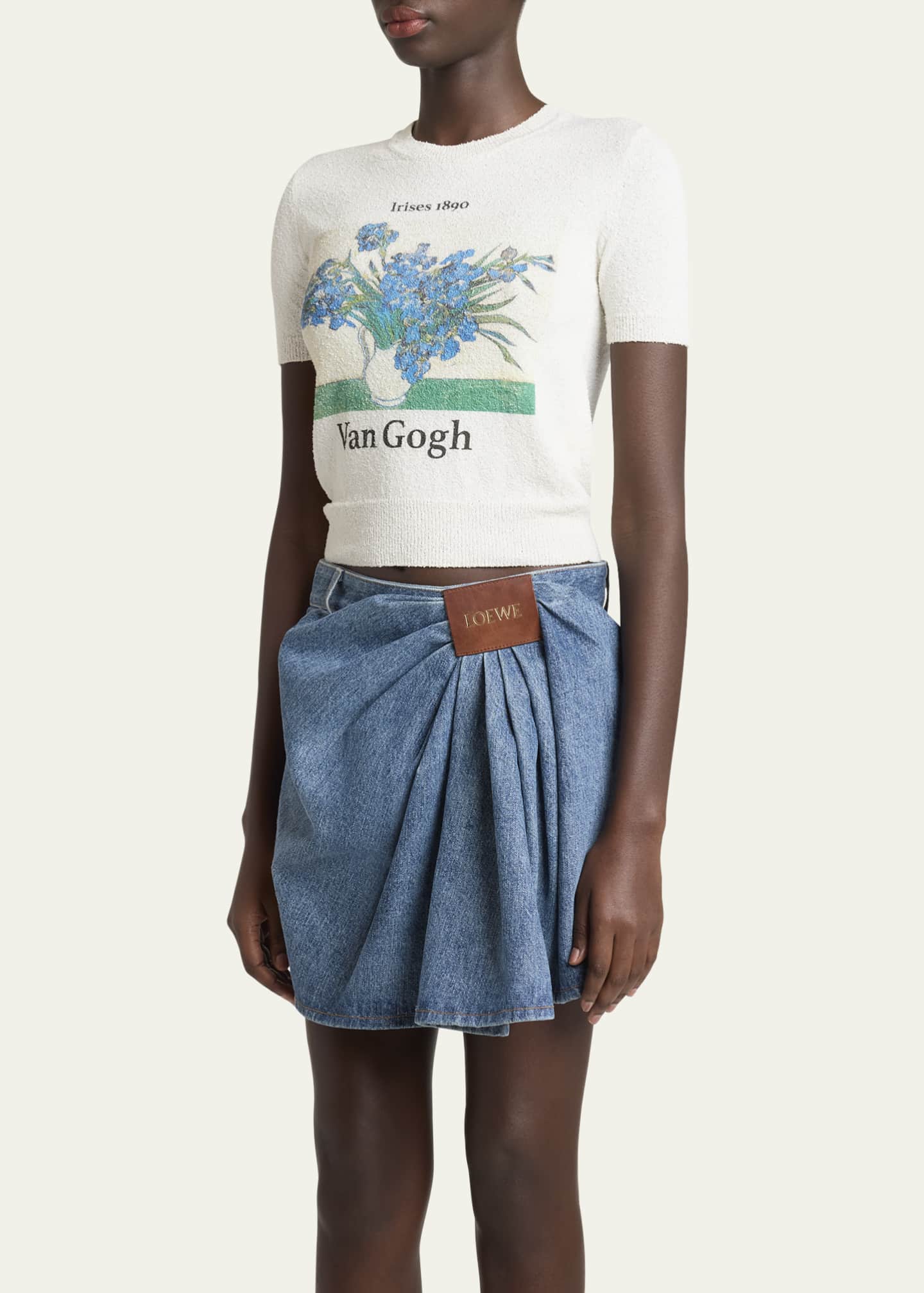 Loewe Van Gogh Short Sleeve Sweater Image 4 of 5