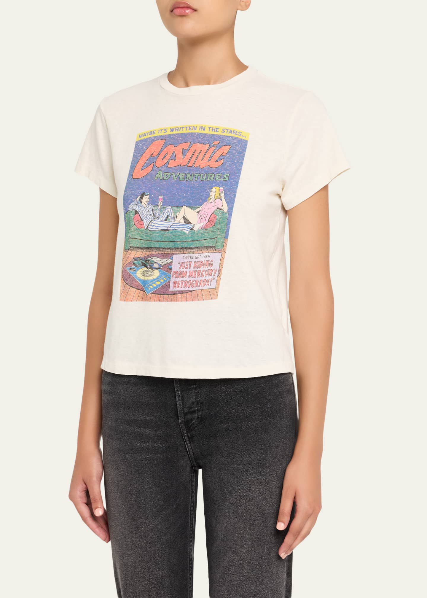 RE/DONE Retrograde Classic Graphic Tee Image 4 of 5
