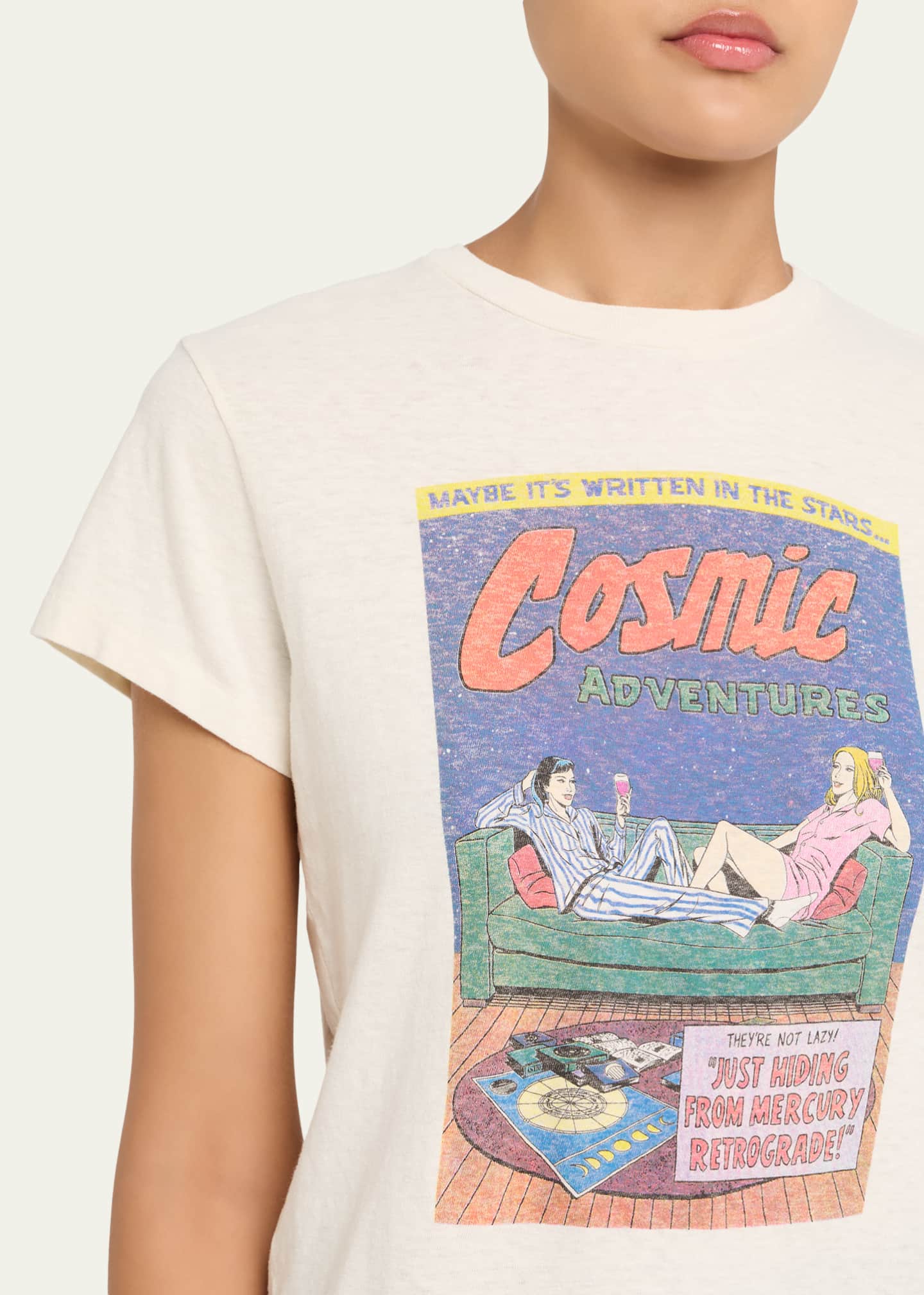 RE/DONE Retrograde Classic Graphic Tee Image 5 of 5