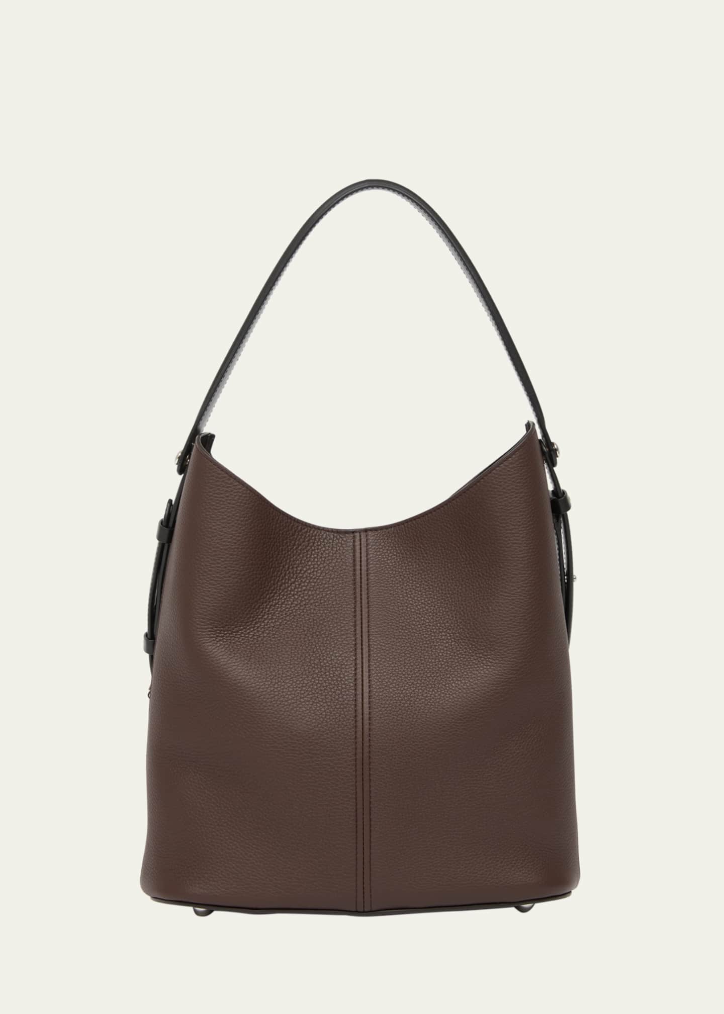 Maison Margiela Dress-Age Leather Hobo Bag Image 1 of 3