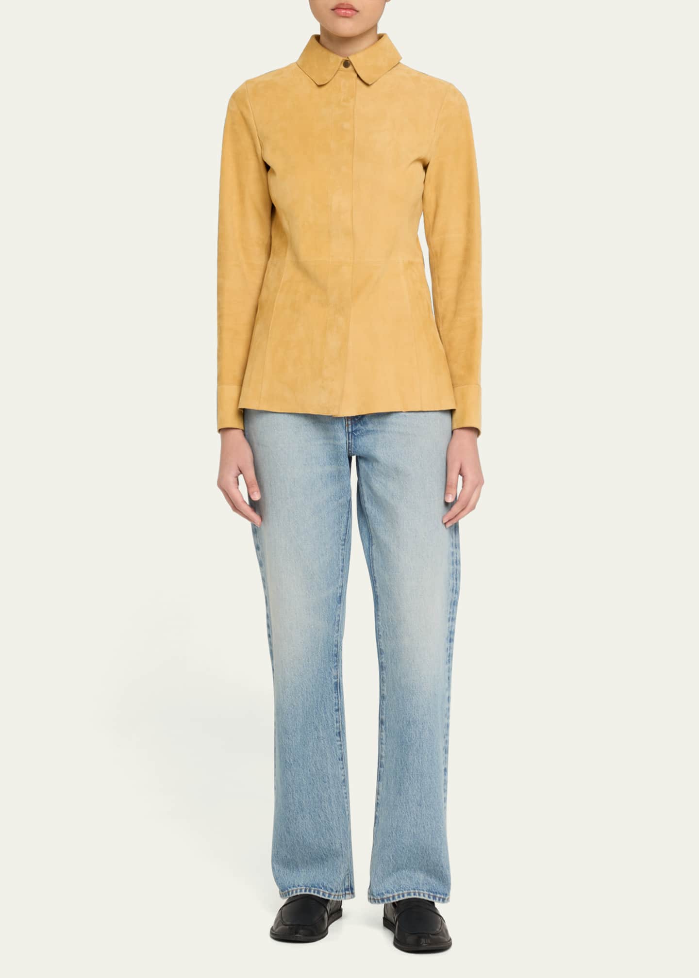 FRAME The Suede Shirt Image 2 of 5