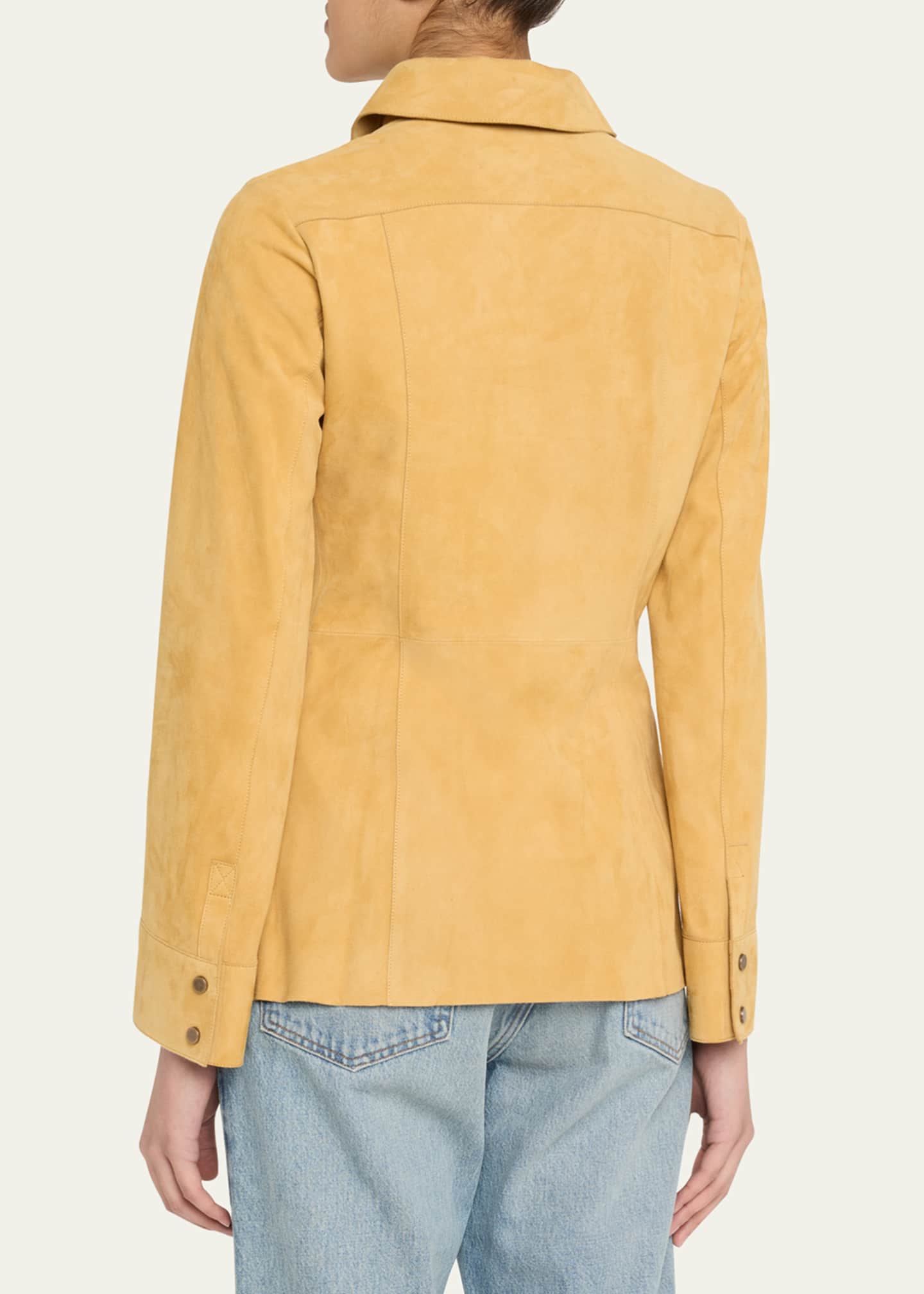 FRAME The Suede Shirt Image 3 of 5