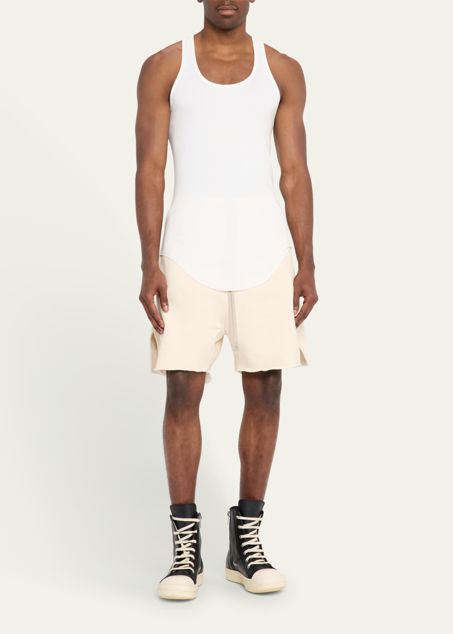 DRKSHDW RICK OWENS Men''s Back-Zip Boxer Shorts Image 2 of 5