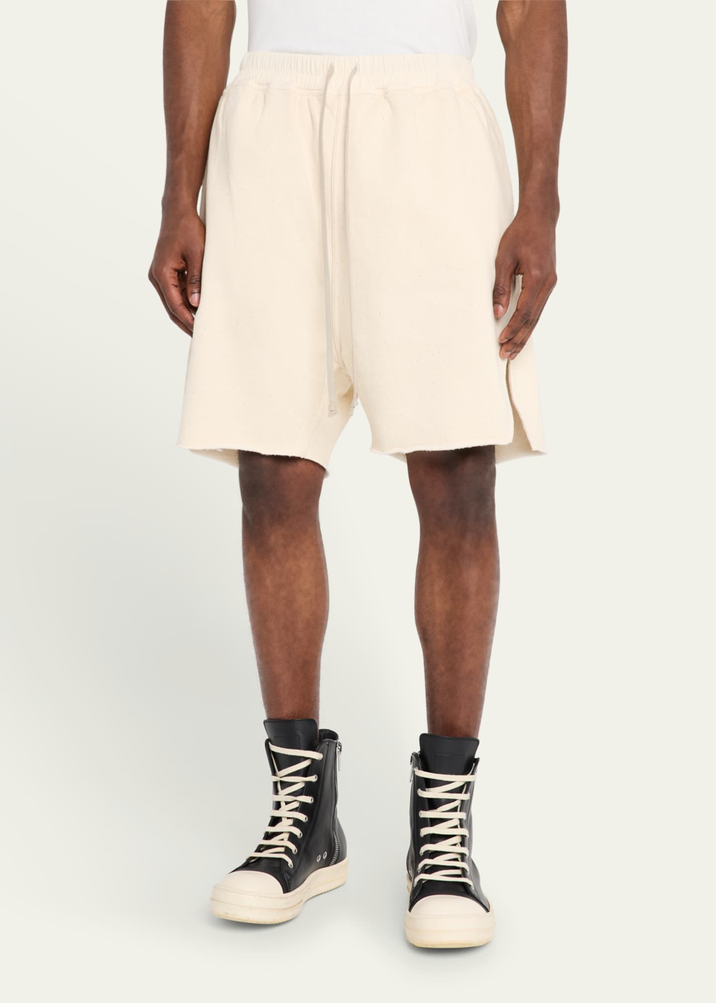 DRKSHDW RICK OWENS Men''s Back-Zip Boxer Shorts Image 4 of 5
