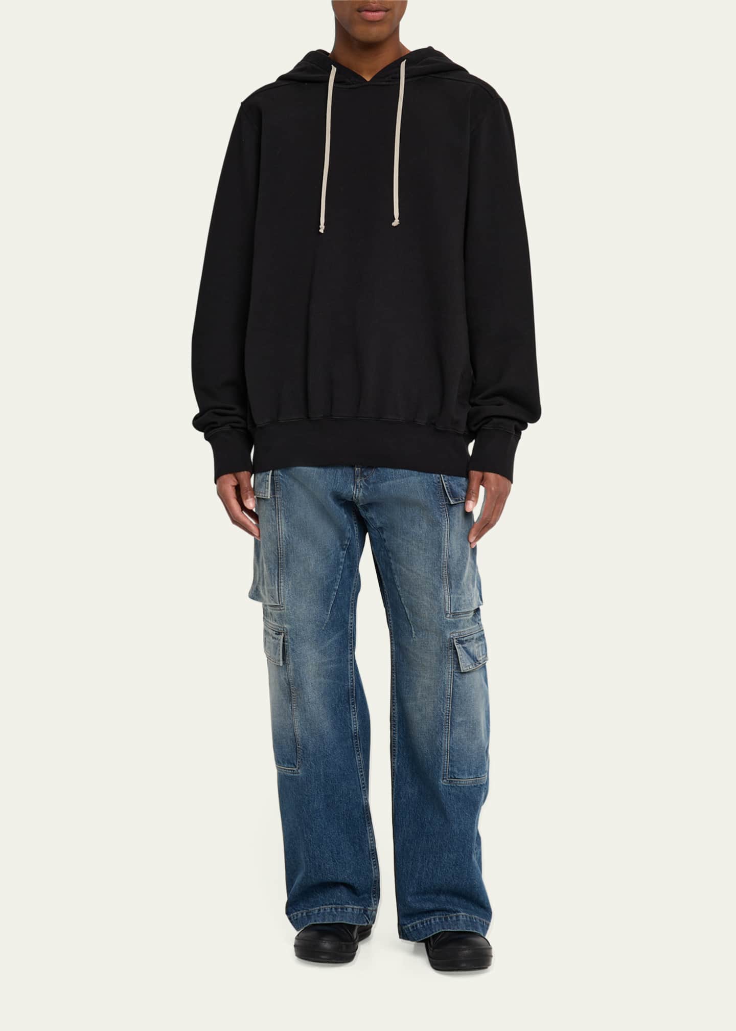 DRKSHDW RICK OWENS Men's Double Cargo Jeans Image 2 of 5