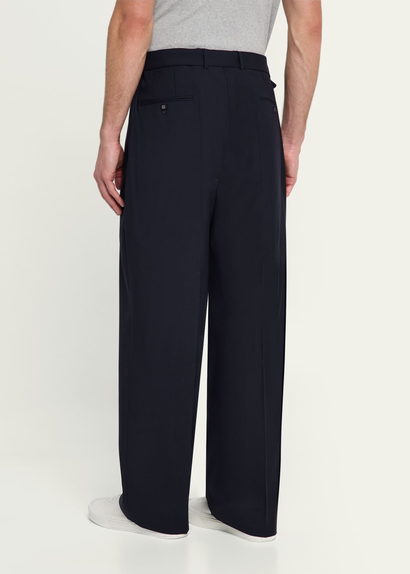 Officine Generale Men's Nash Fresco Wool Pants Image 3 of 5