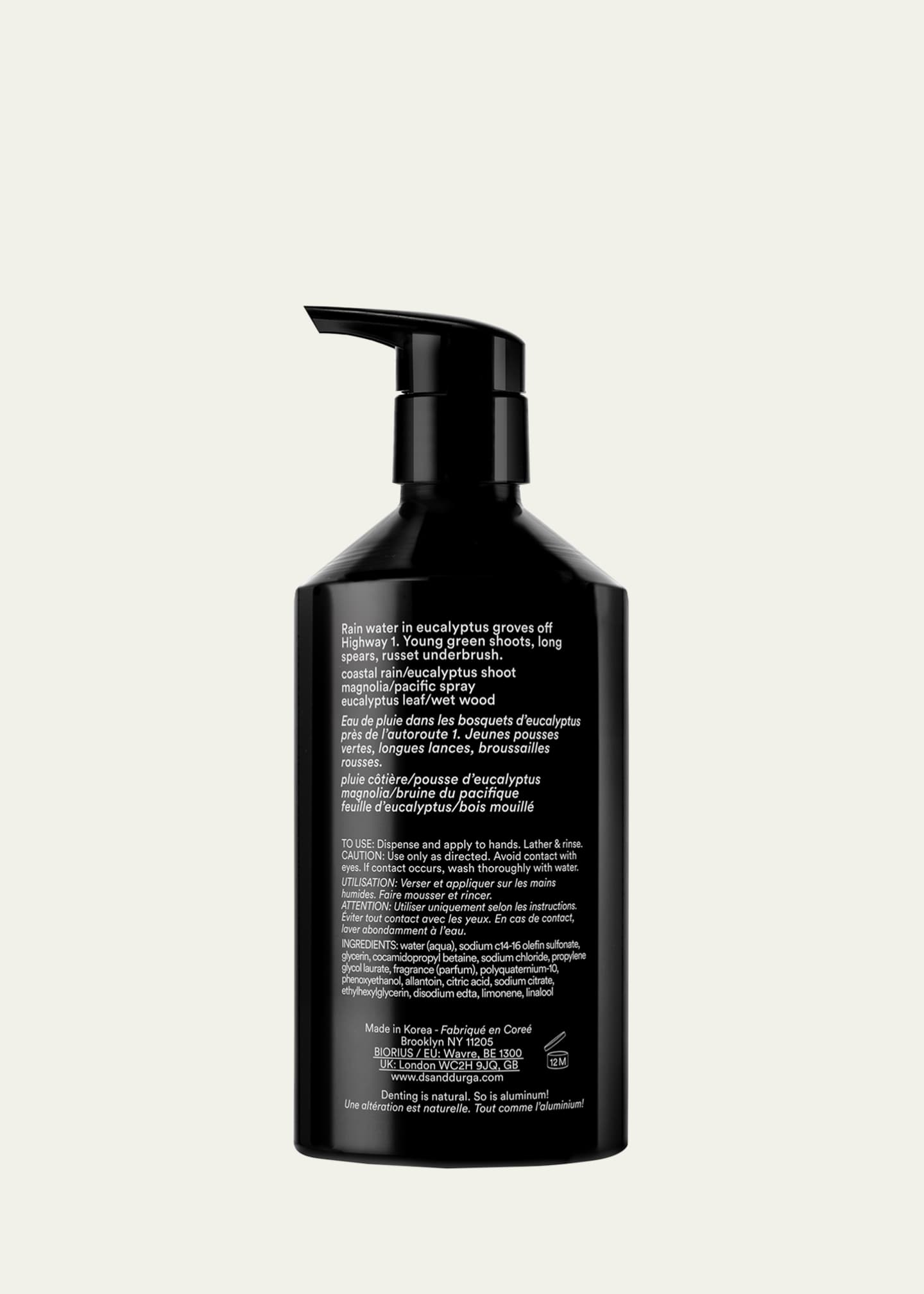 D.S. & DURGA Big Sur After Rain Hand Soap, 11.8 oz. Image 2 of 2