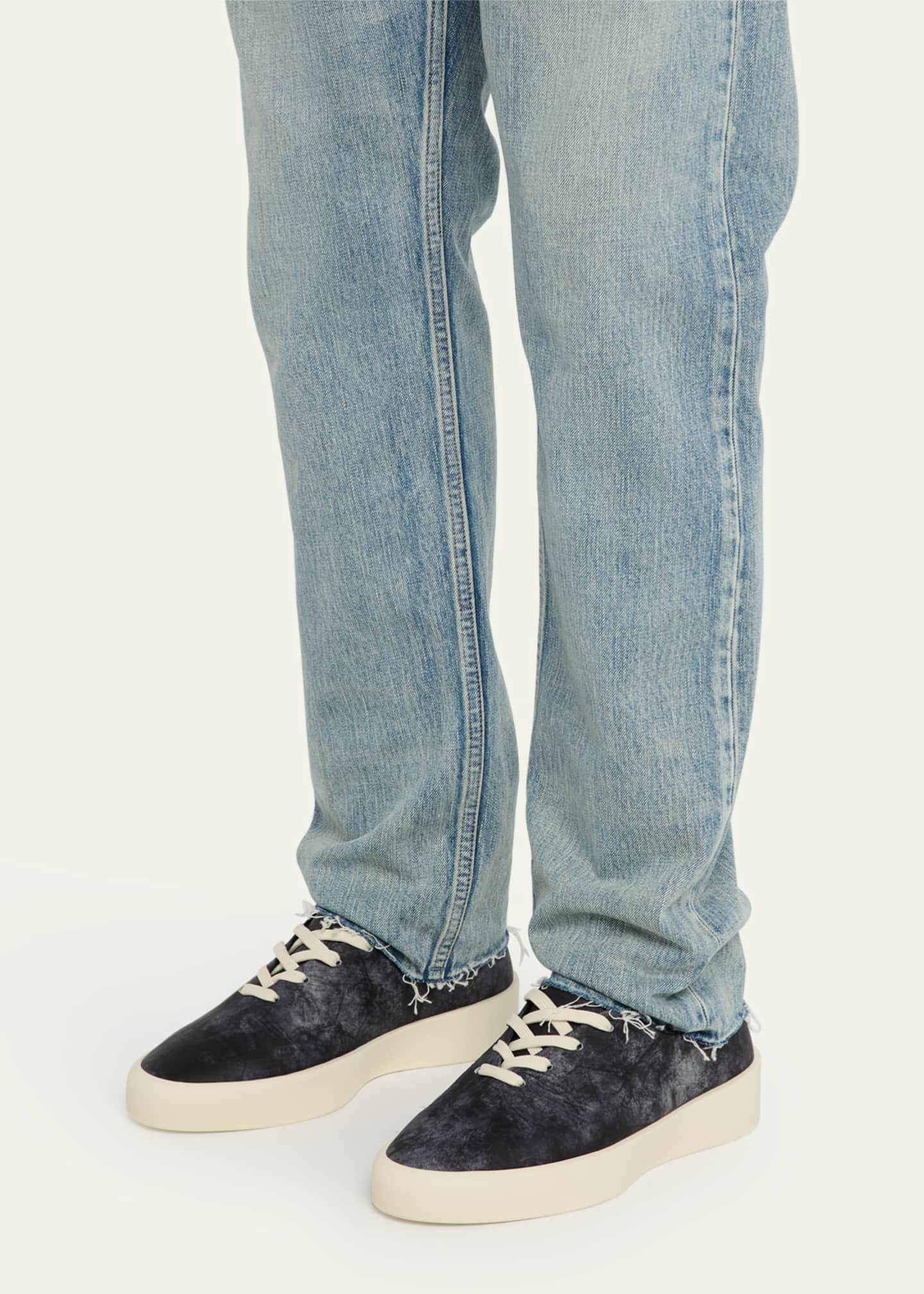 Fear of God Men's 101 Printed Leather Low-Top Sneakers Image 2 of 6