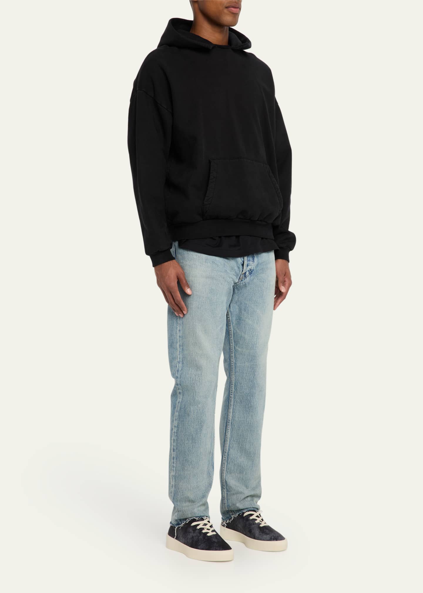 Fear of God Men's 101 Printed Leather Low-Top Sneakers Image 3 of 6