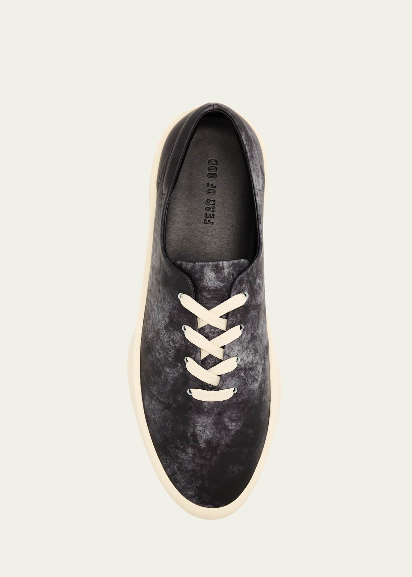 Fear of God Men's 101 Printed Leather Low-Top Sneakers Image 6 of 6