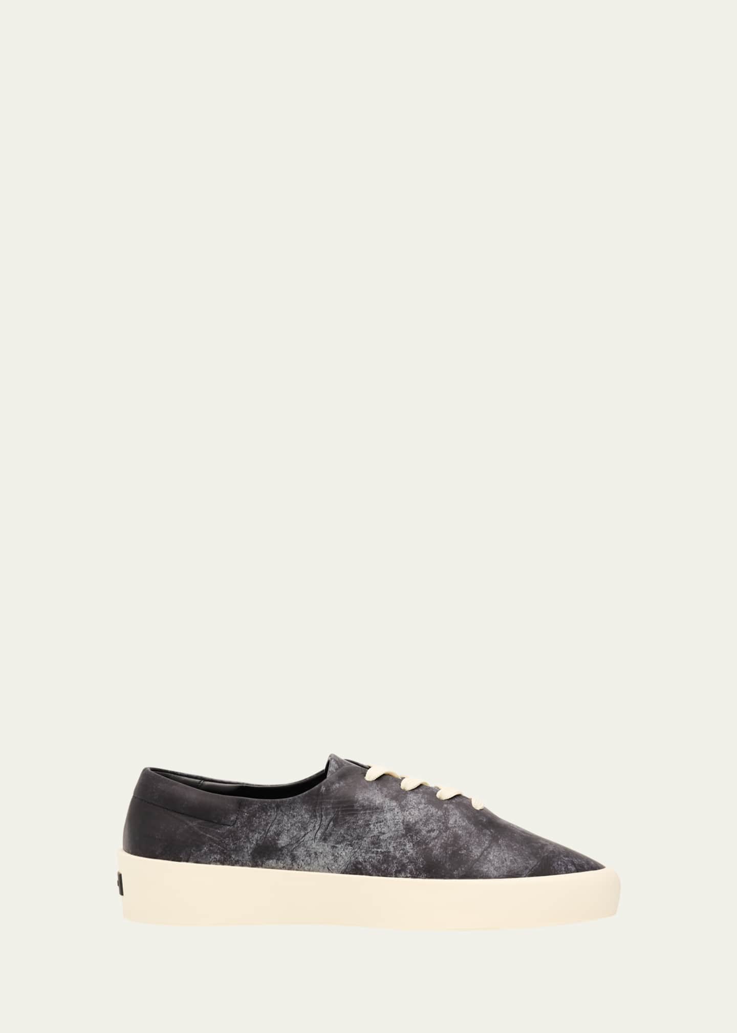 Fear of God Men's 101 Printed Leather Low-Top Sneakers Image 1 of 6