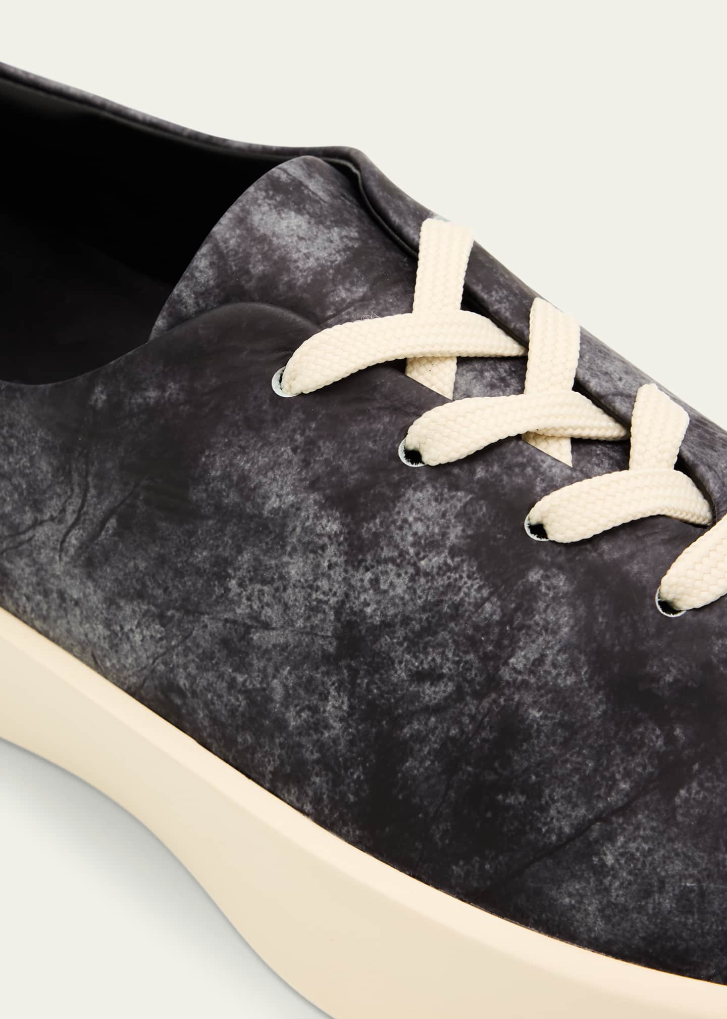 Fear of God Men's 101 Printed Leather Low-Top Sneakers Image 5 of 6