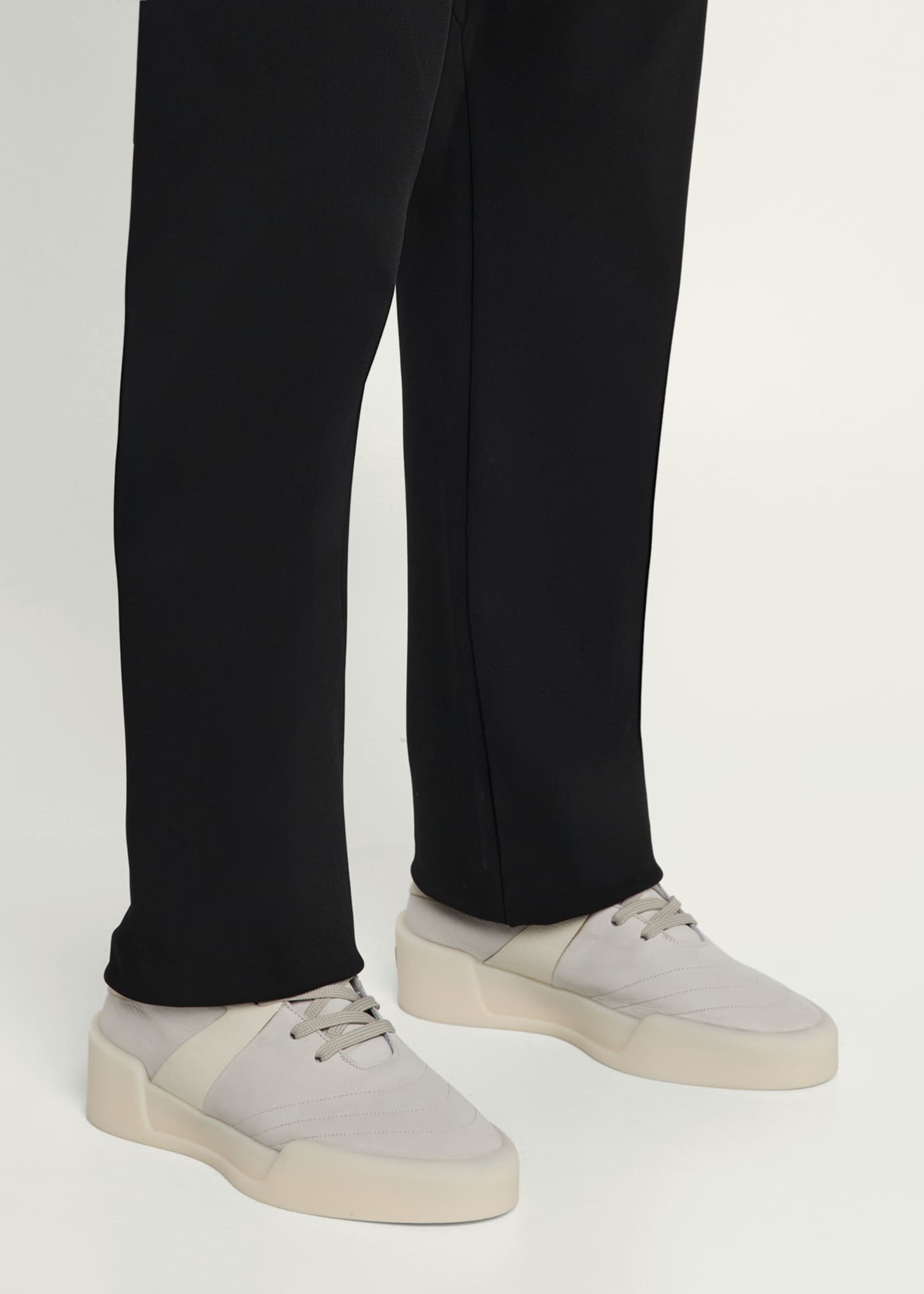 Fear of God Men's High-Top Nubuck Leather Basketball Sneakers Image 2 of 6