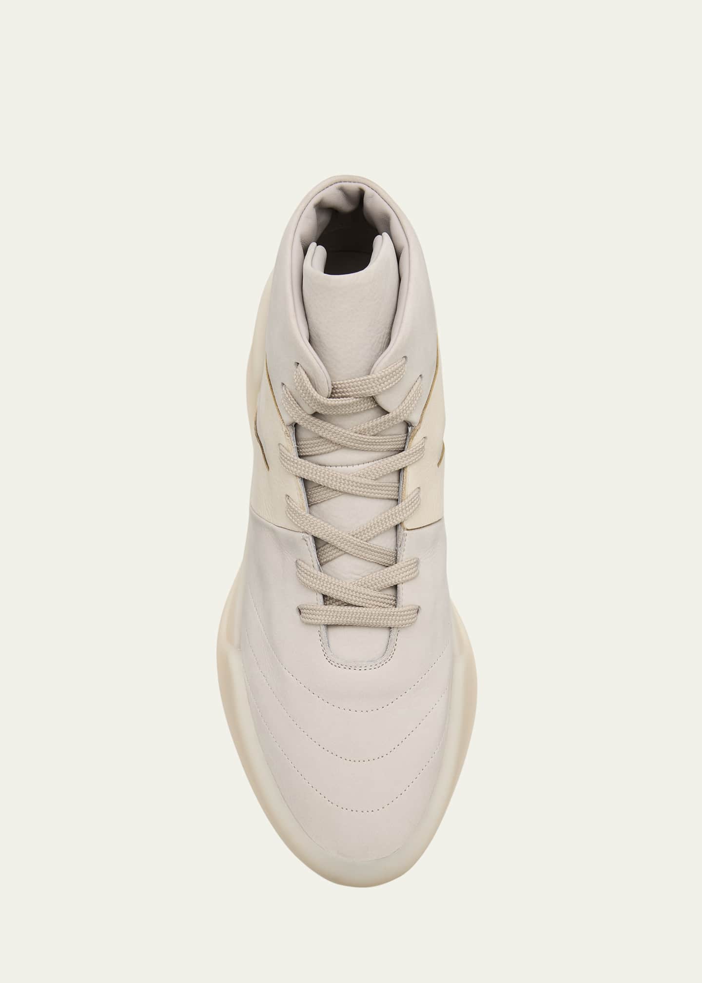 Fear of God Men's High-Top Nubuck Leather Basketball Sneakers Image 6 of 6