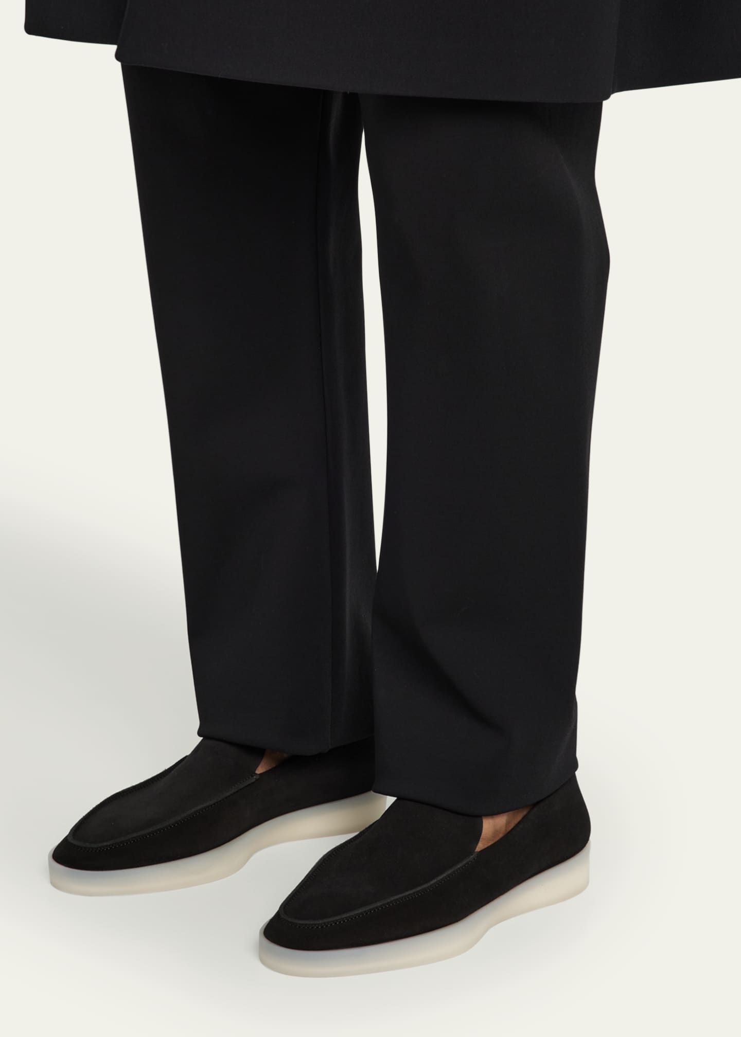 Fear of God Men's Suede Moccasin Loafers Image 2 of 6