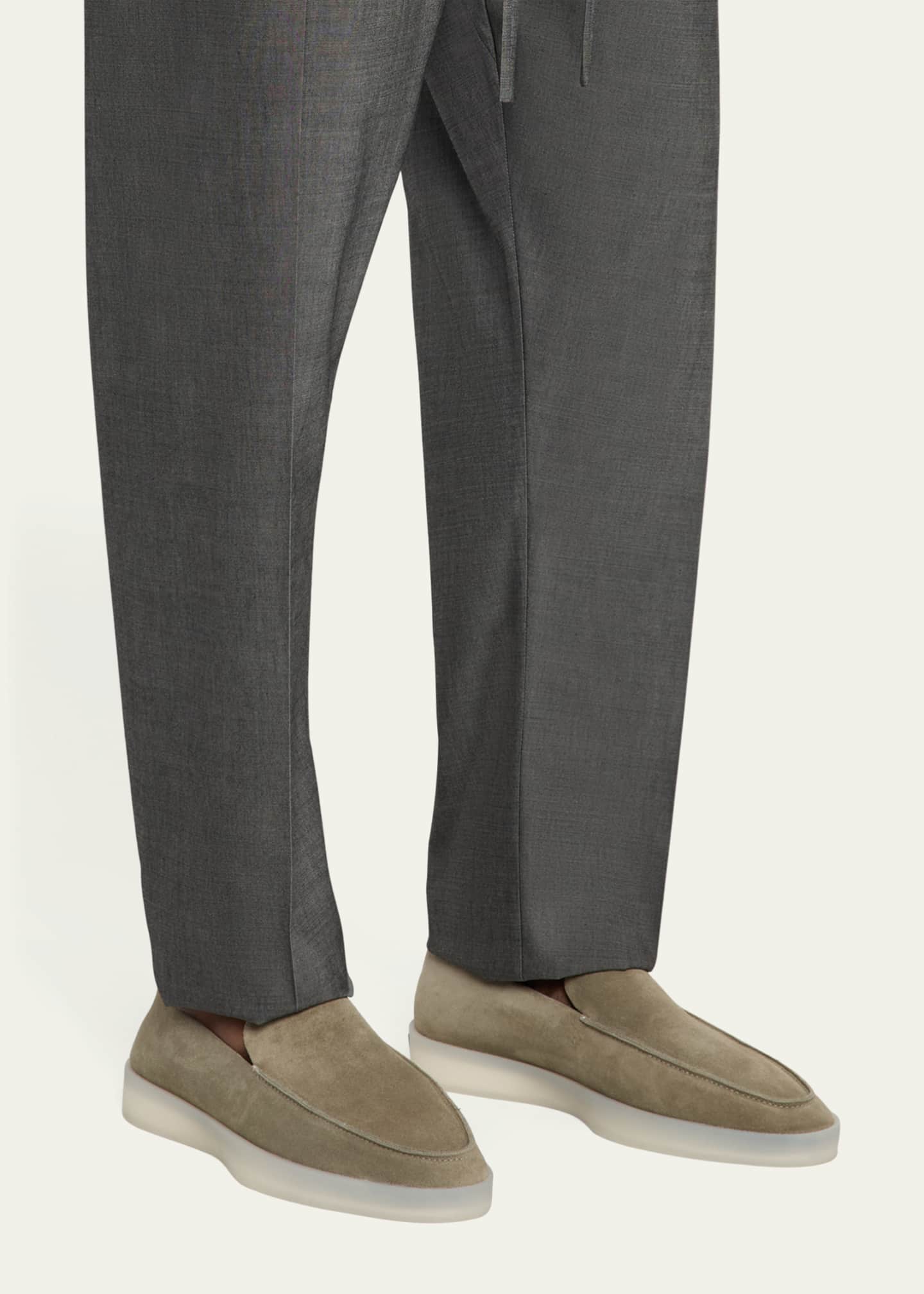 Fear of God Men's Suede Moccasin Loafers Image 2 of 6