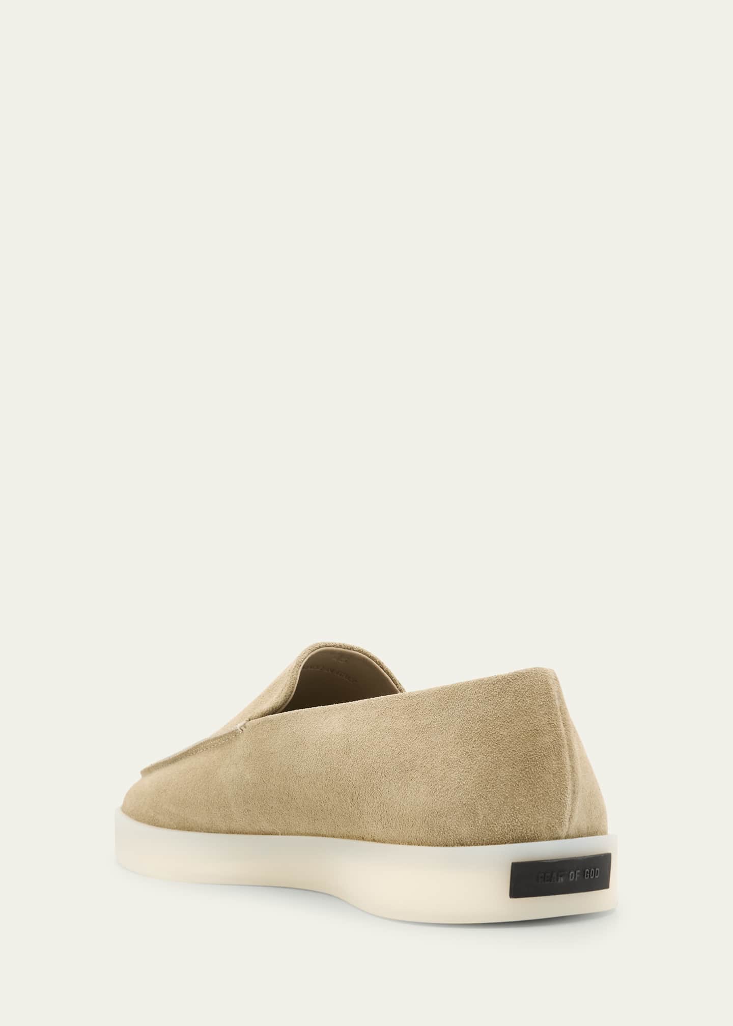 Fear of God Men's Suede Moccasin Loafers Image 4 of 6