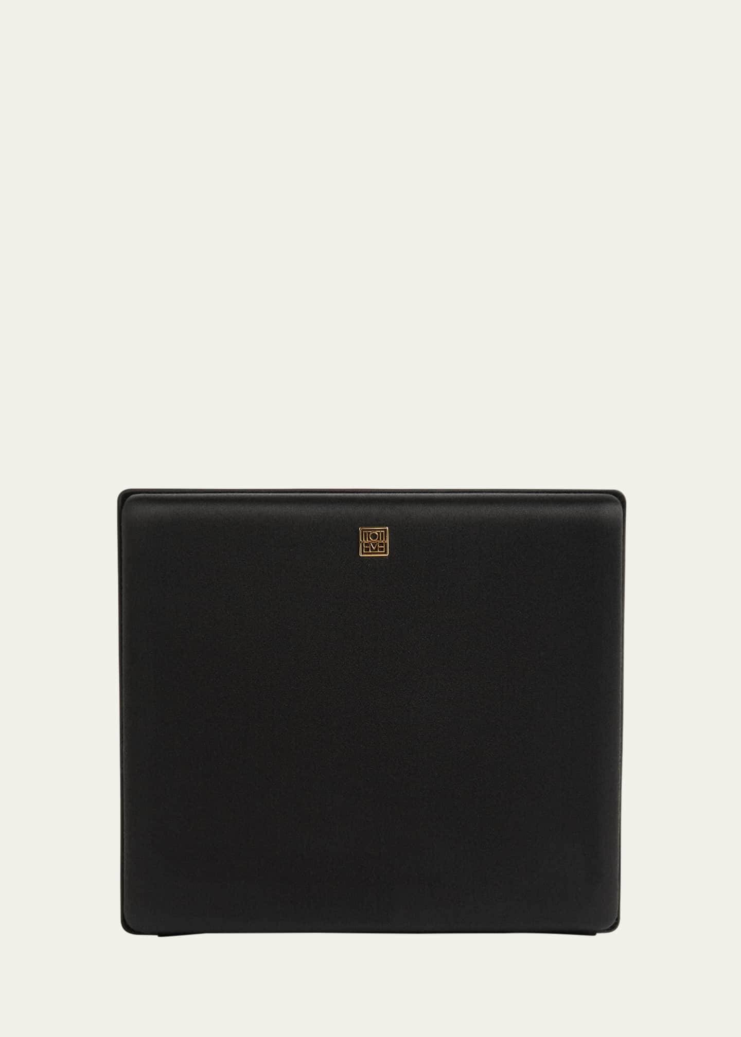Toteme Box Satin Clutch Bag Image 1 of 3