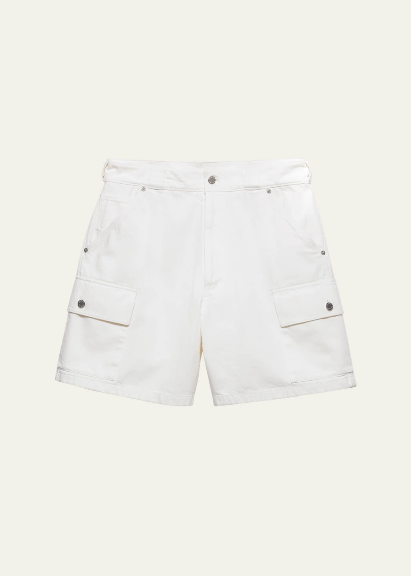 Prada Men's Denim Bermuda Shorts Image 1 of 5
