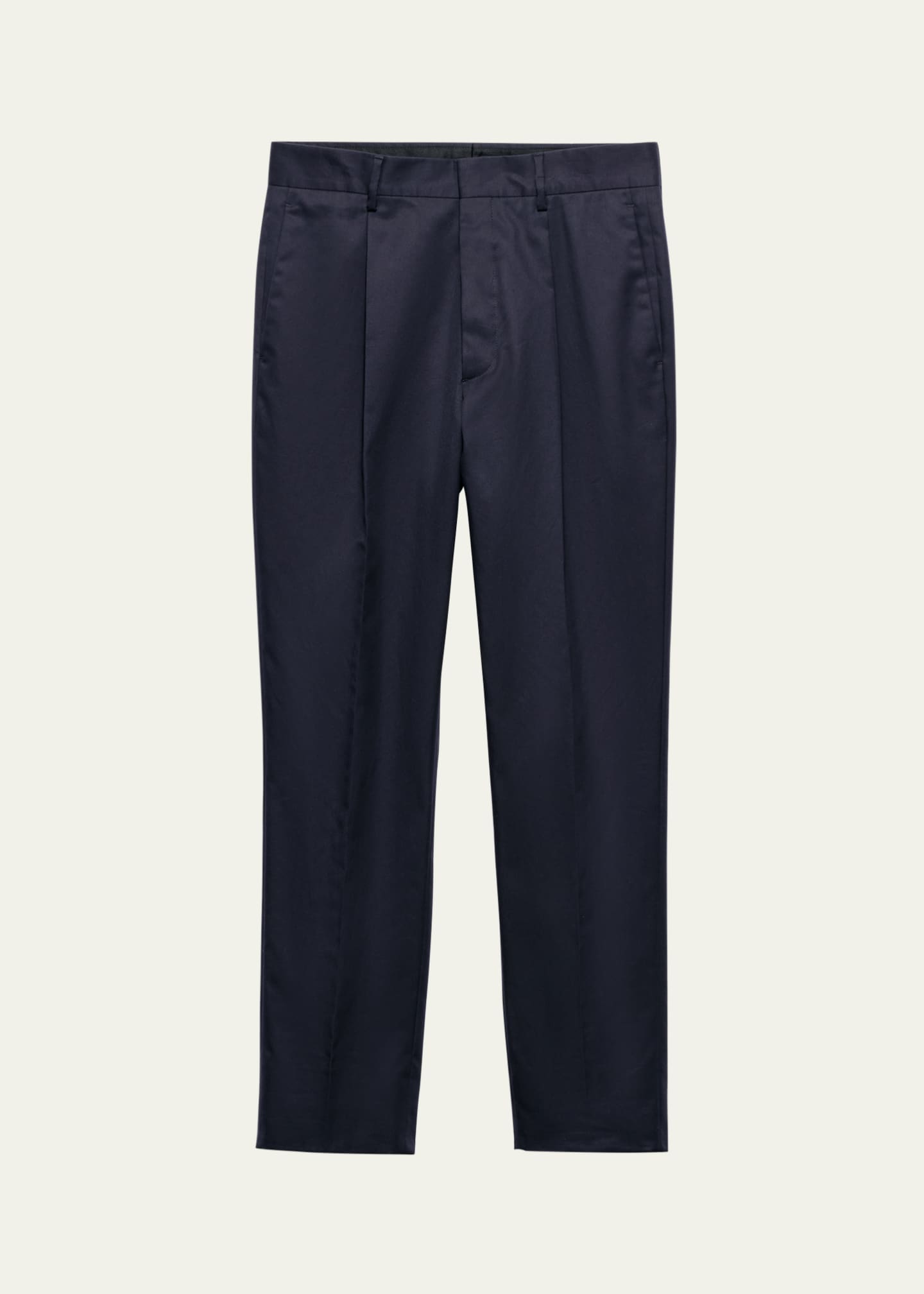 Prada Men's Pleated Twill Pants Image 1 of 4