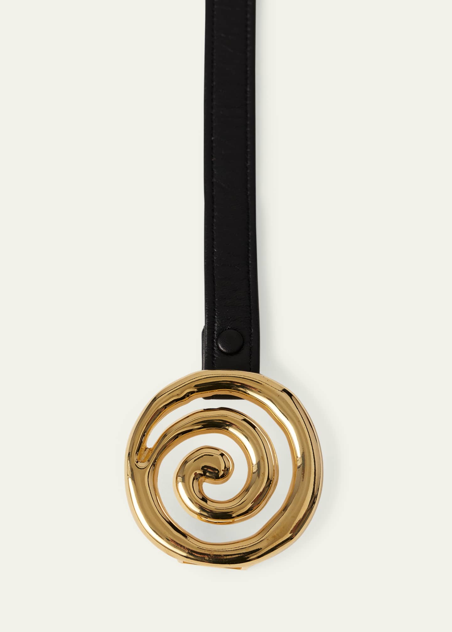 Dehanche Koru Skinny Leather Belt Image 2 of 2