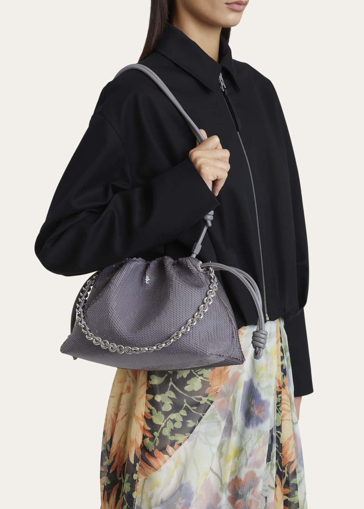 Loewe Flamenco Medium Sequined Bag Image 2 of 6