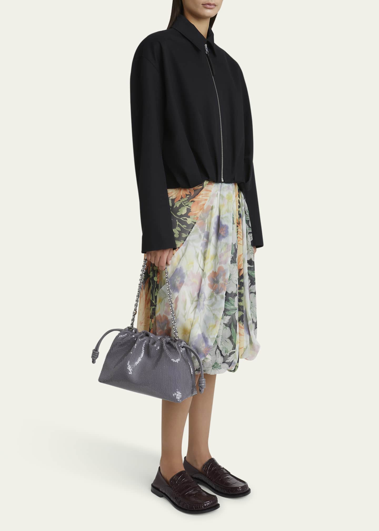 Loewe Flamenco Medium Sequined Bag Image 5 of 6