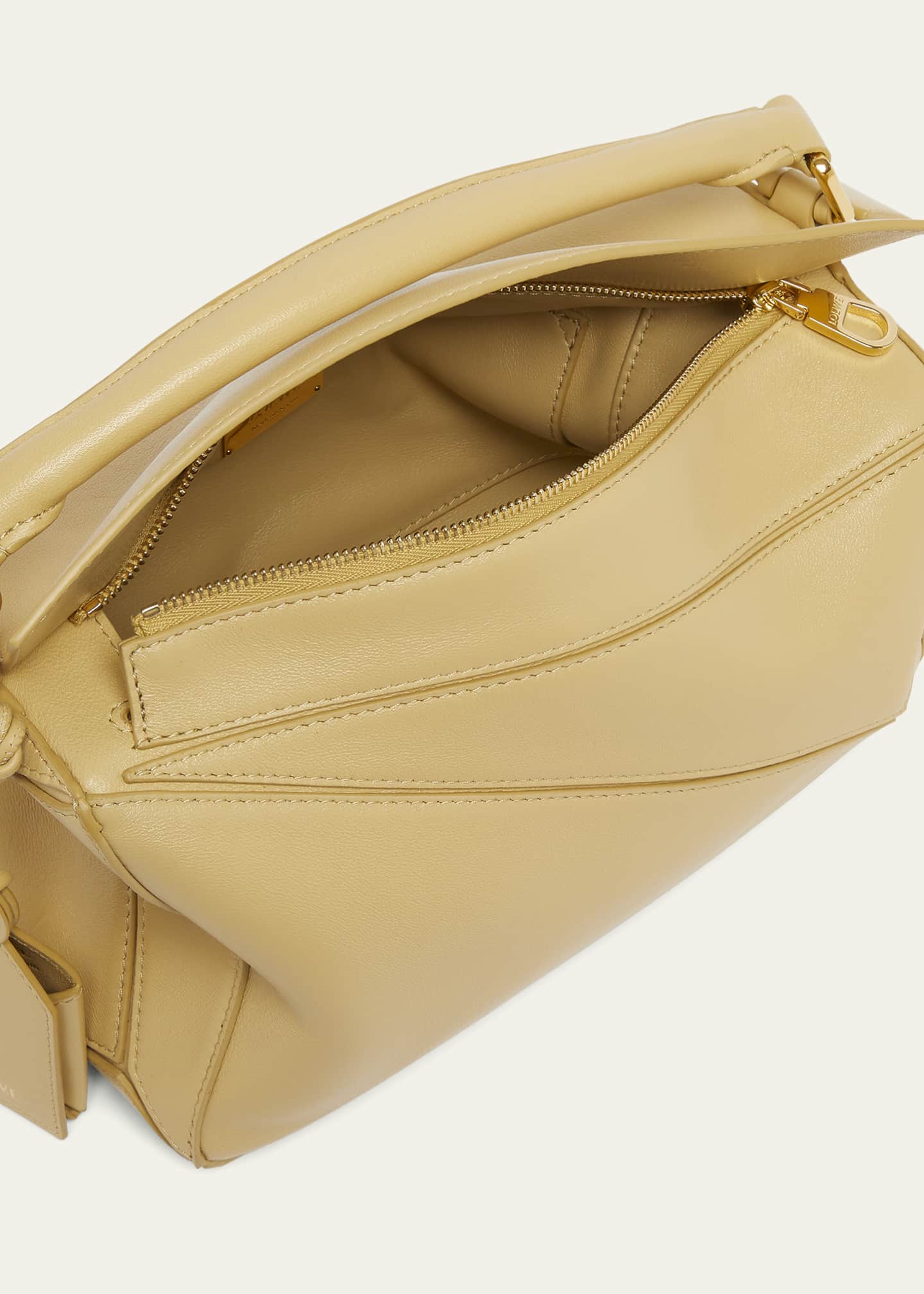 Loewe Puzzle Elevated Small Top-Handle Bag in Leather Image 4 of 6